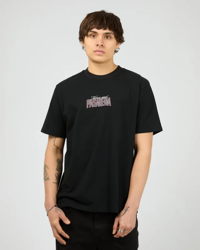 Distance Classic Tee Black sold by edge clothing