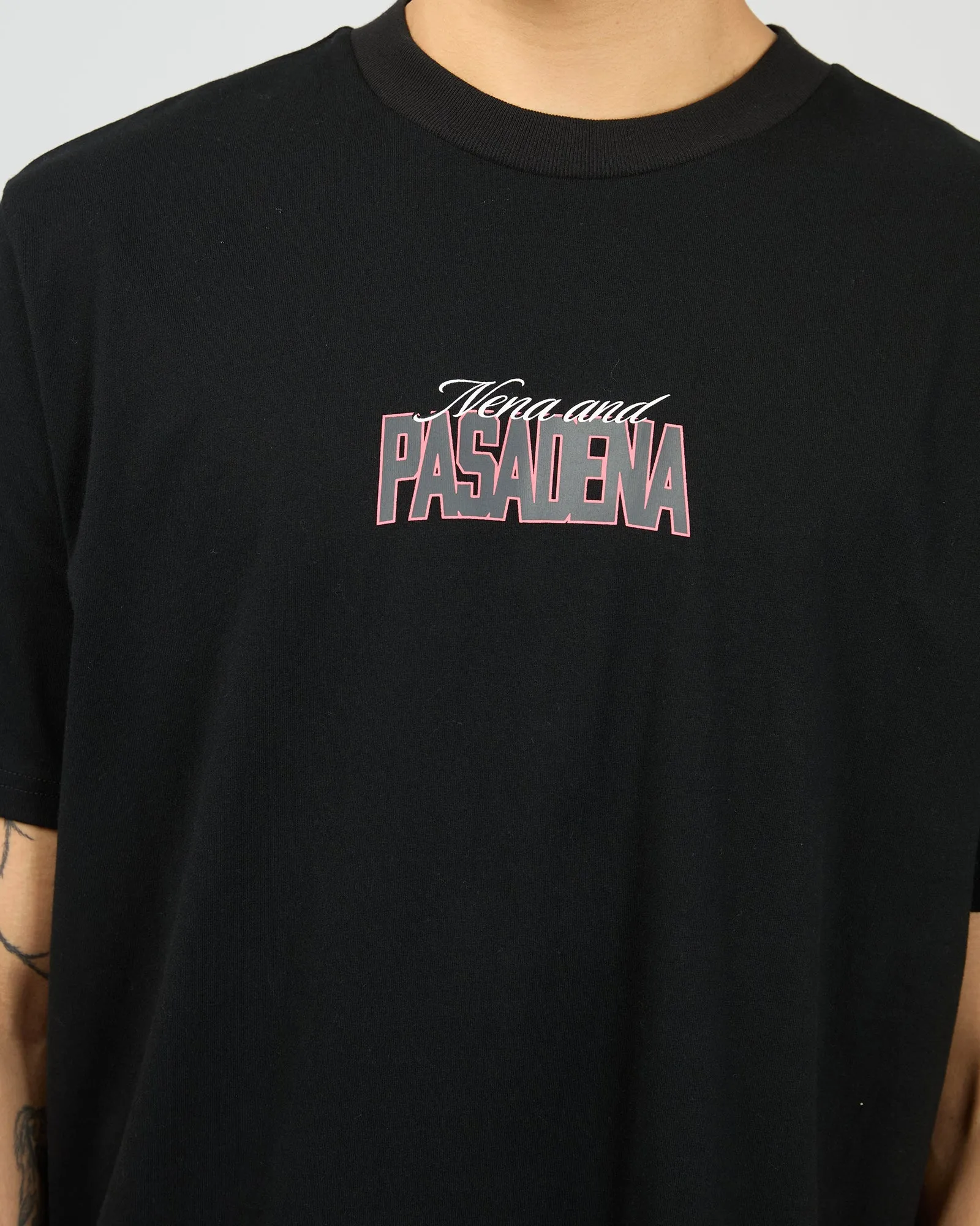 Distance Classic Tee Black sold by edge clothing product image thumbnail 5