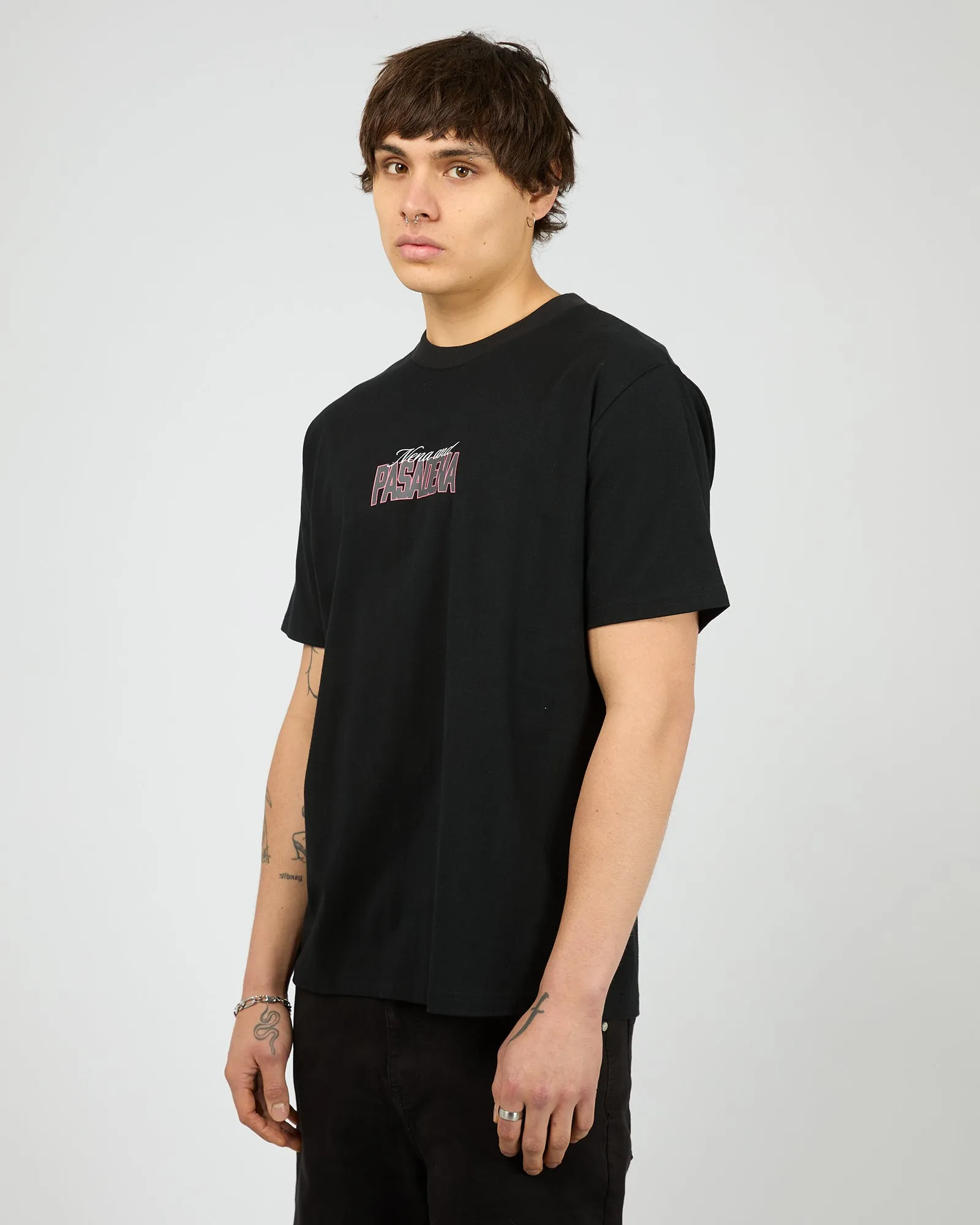 Distance Classic Tee Black sold by edge clothing product image thumbnail 4