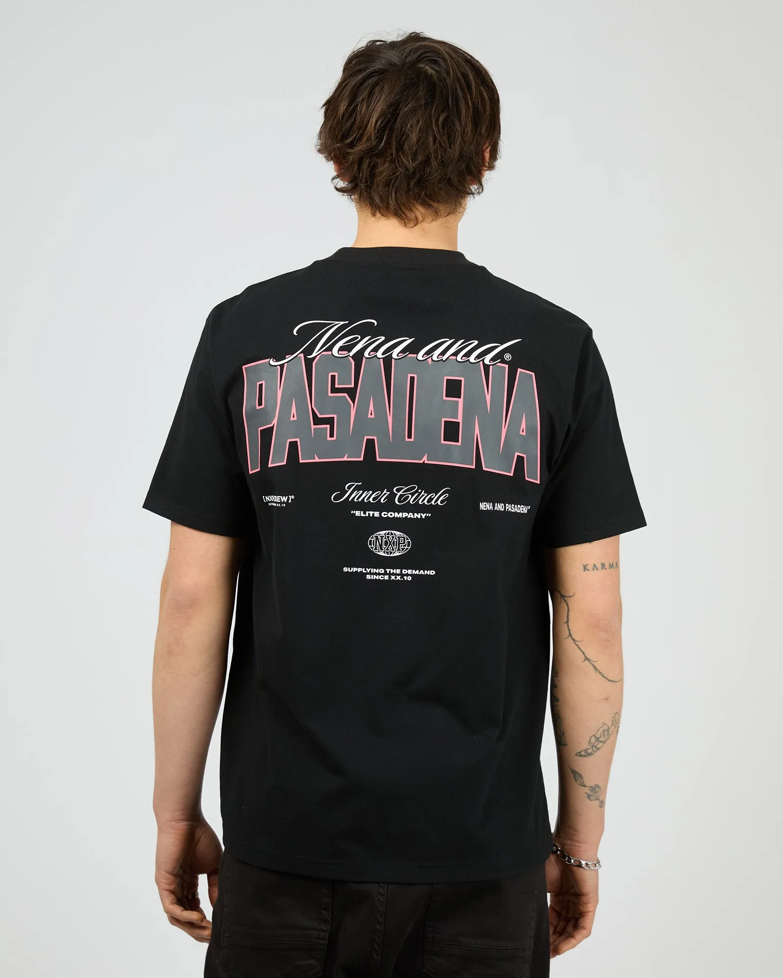 Distance Classic Tee Black sold by edge clothing product image thumbnail 3