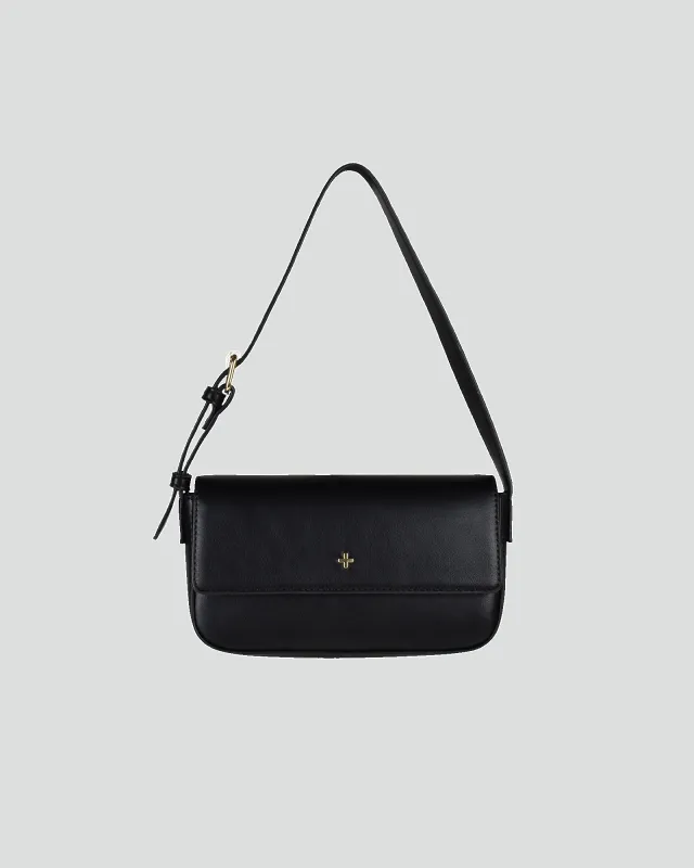 Eva Shoulder Bag Black sold by edge clothing