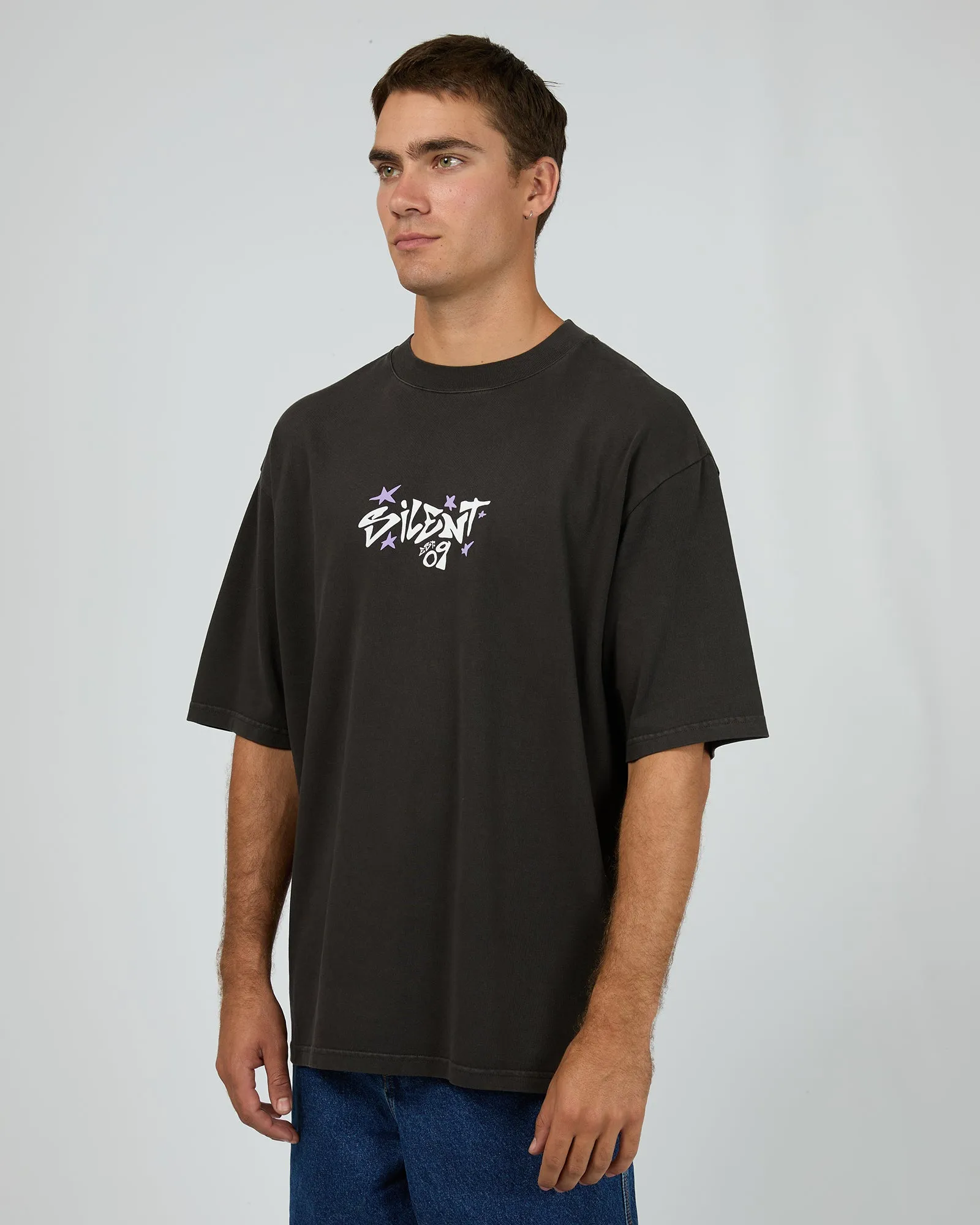 Influence Box Tee Charcoal sold by edge clothing product image thumbnail 4