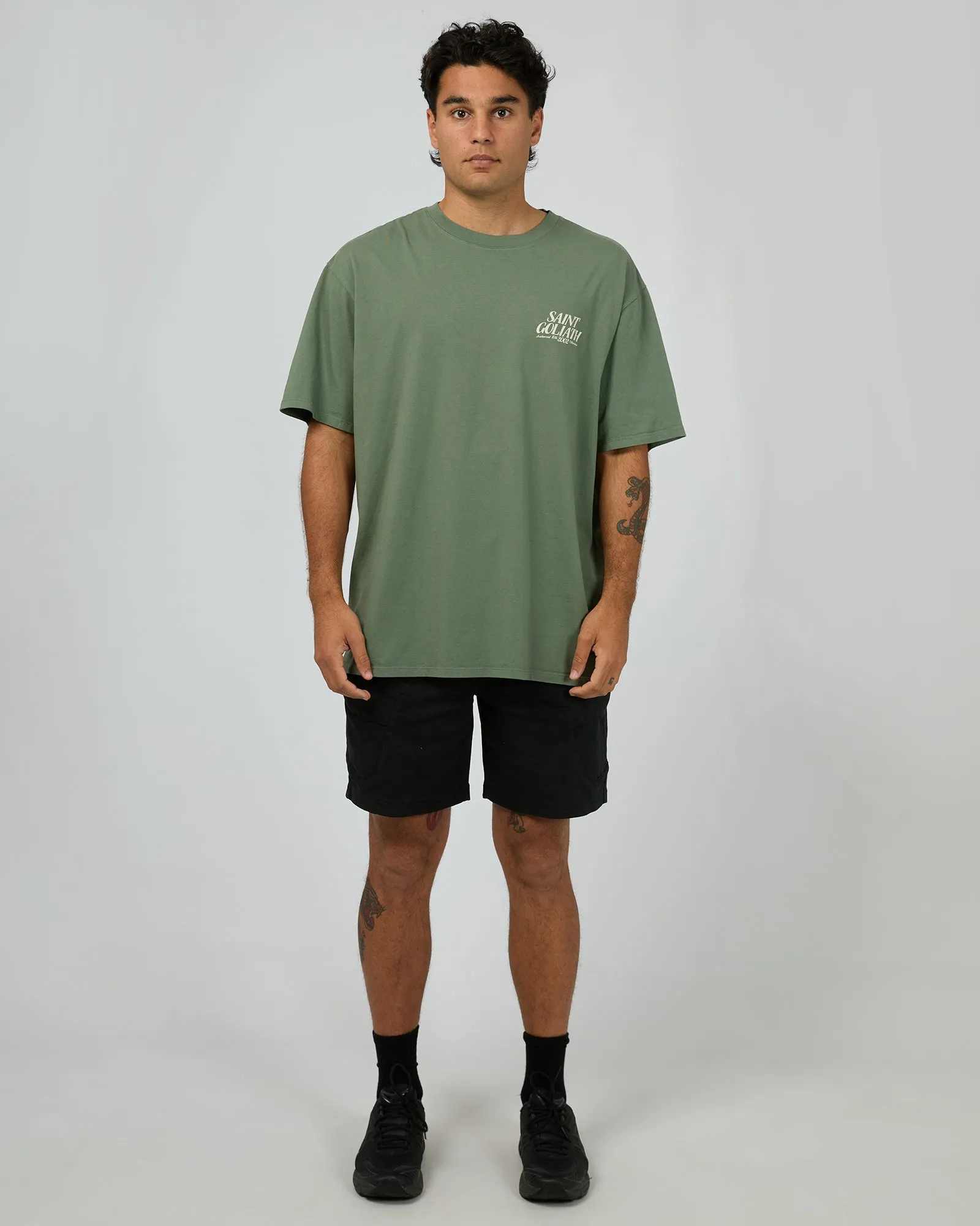 Athens Tee Green sold by edge clothing product image thumbnail 2