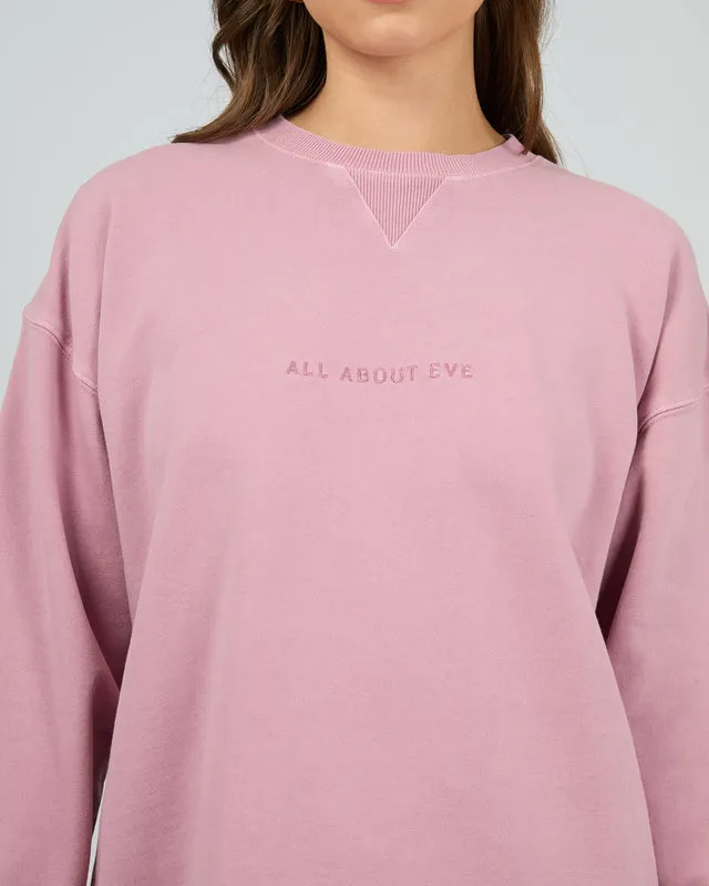 Aae Washed Relaxed Crew Quartz Pink sold by edge clothing product image thumbnail 5