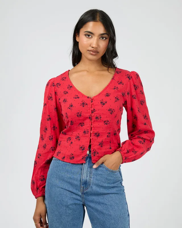 Tully Floral Shirt Print sold by edge clothing