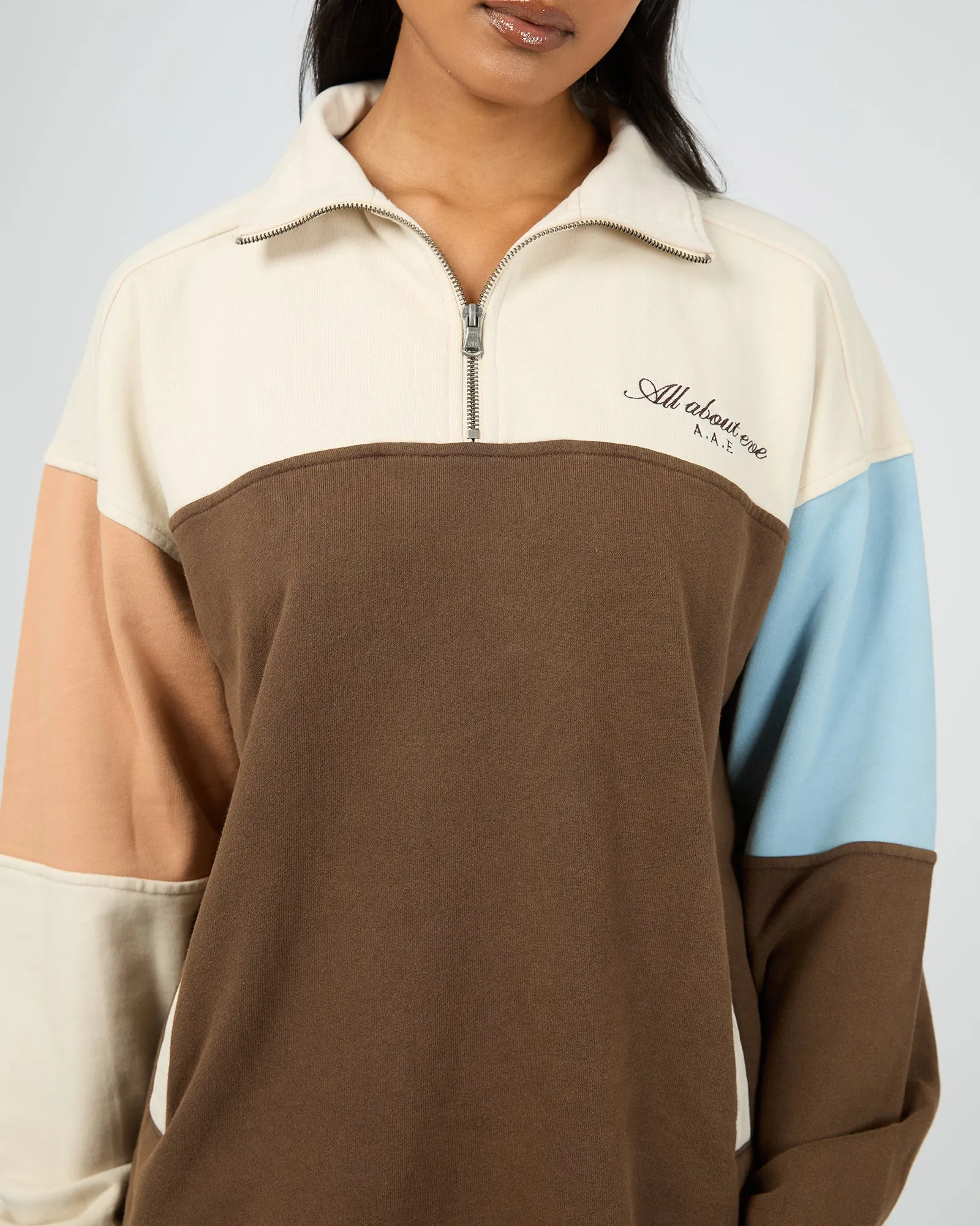 Libby 1/4 Zip Multicoloured sold by edge clothing product image thumbnail 5