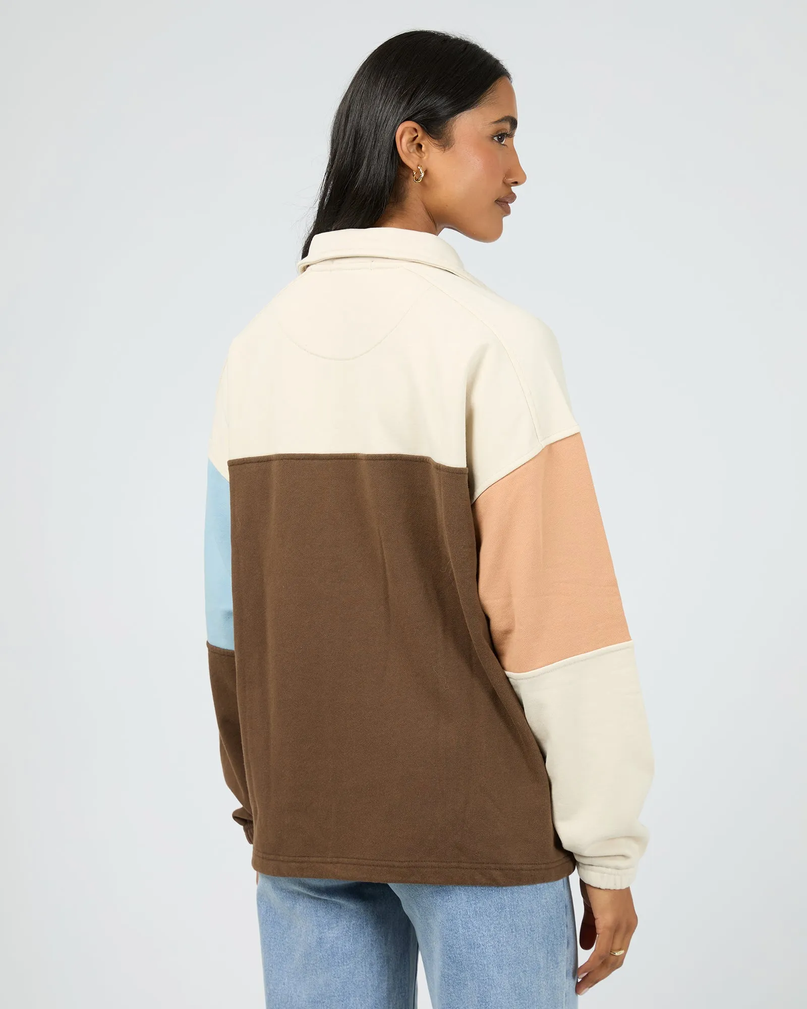 Libby 1/4 Zip Multicoloured sold by edge clothing product image thumbnail 3