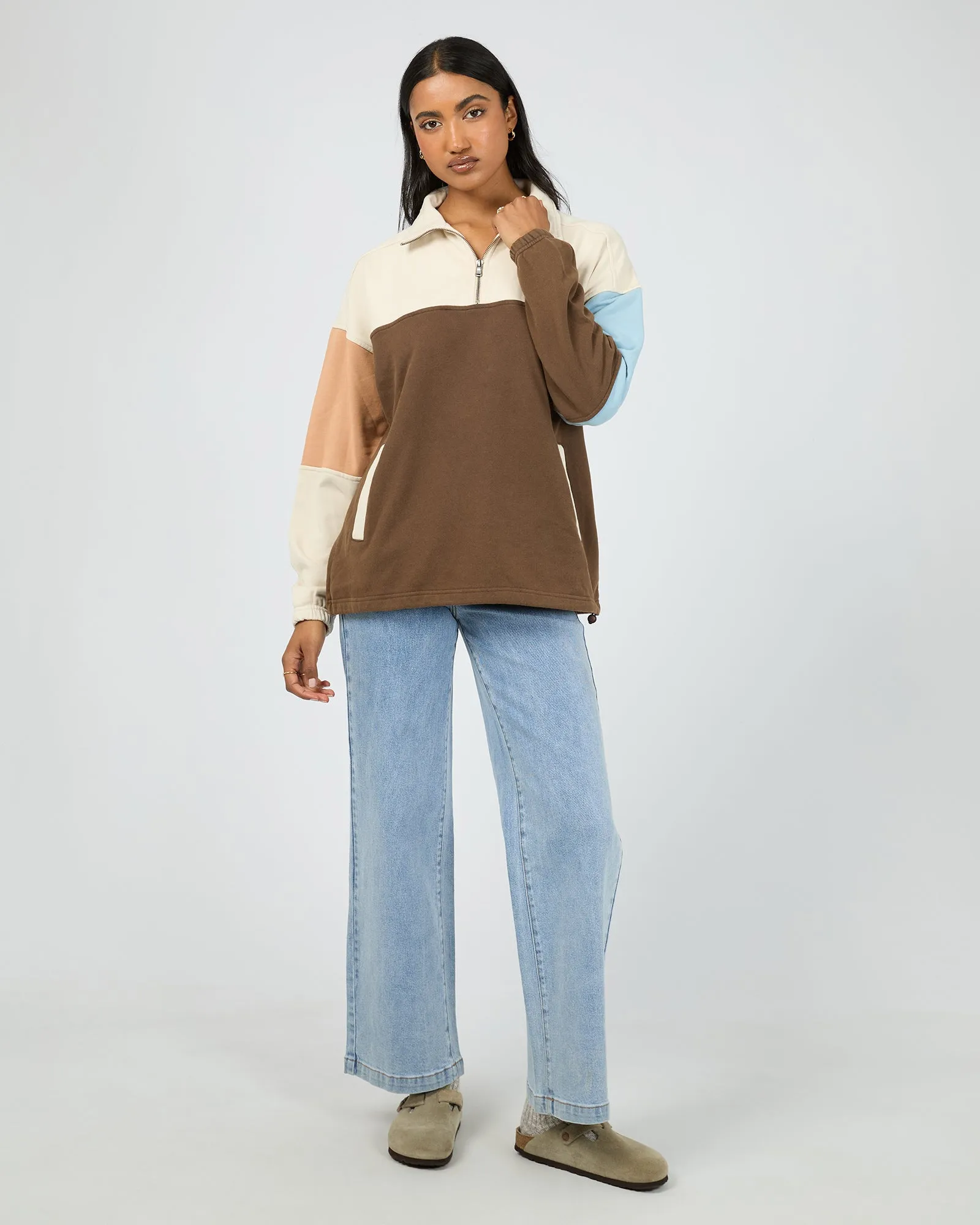 Libby 1/4 Zip Multicoloured sold by edge clothing product image thumbnail 2