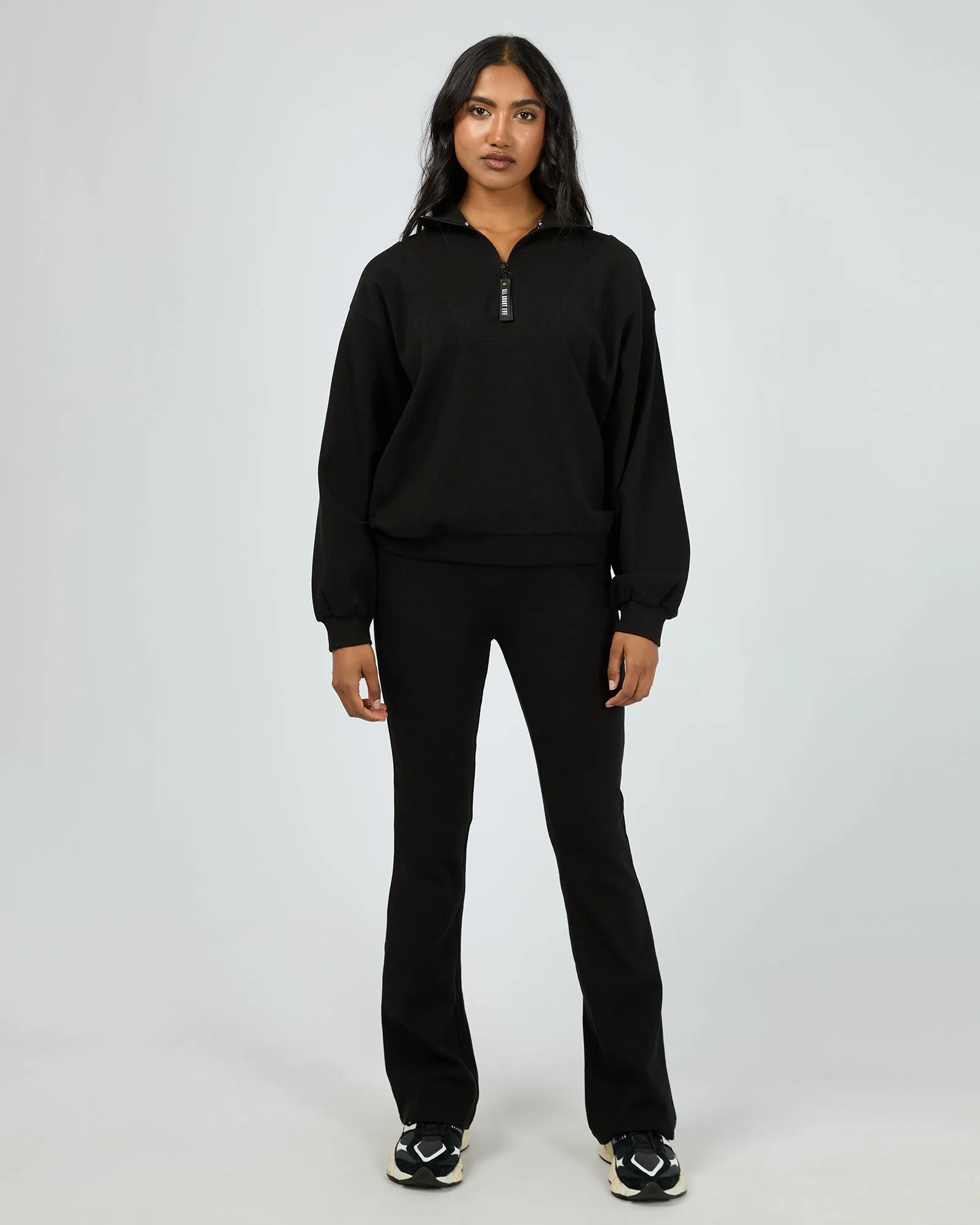 Balance 1/4 Zip Black sold by edge clothing product image thumbnail 2