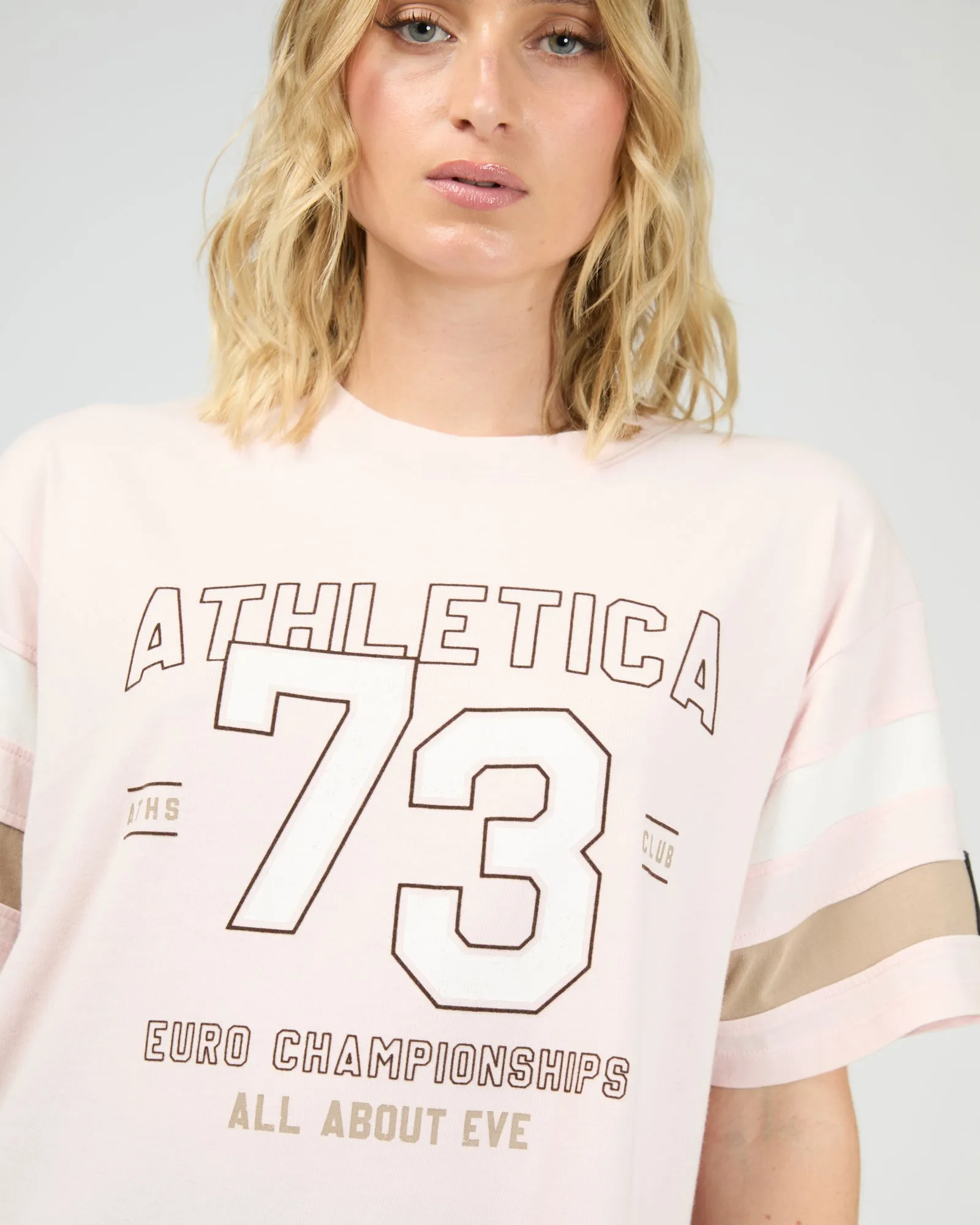 Athletica Relaxed Tee Lilac sold by edge clothing product image thumbnail 5
