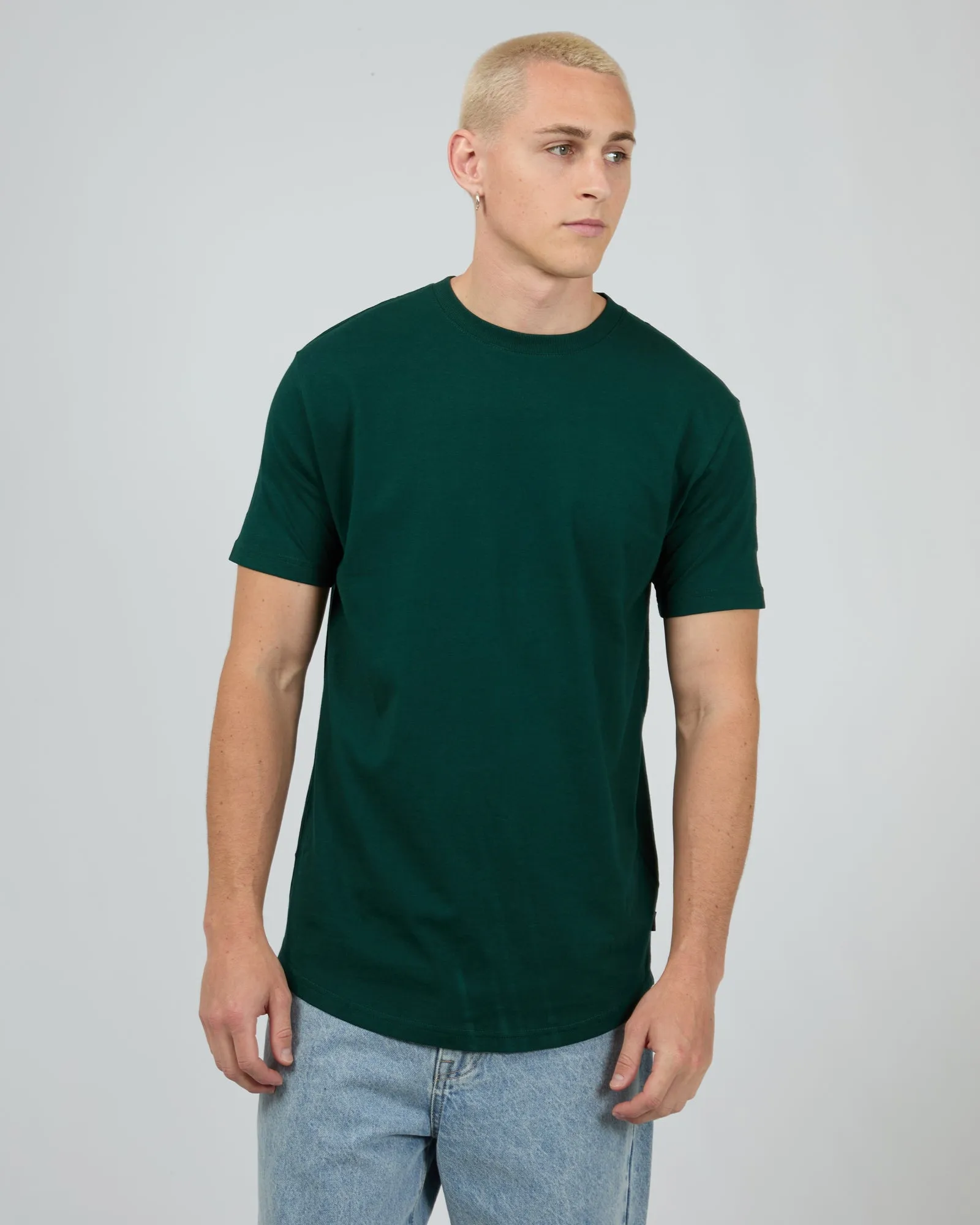 Solid Tail Tee Pine sold by edge clothing