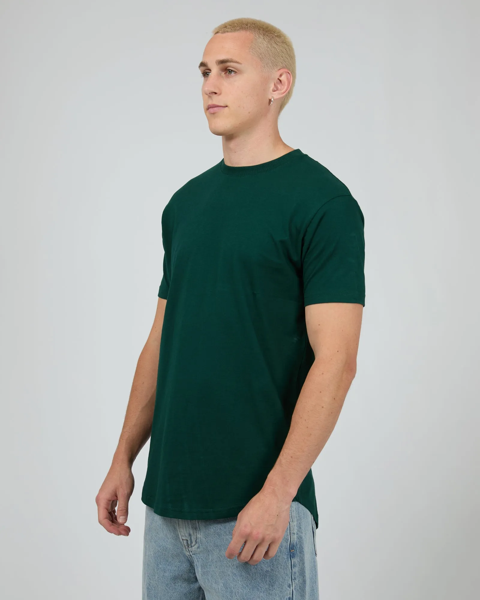 Solid Tail Tee Pine sold by edge clothing product image thumbnail 4