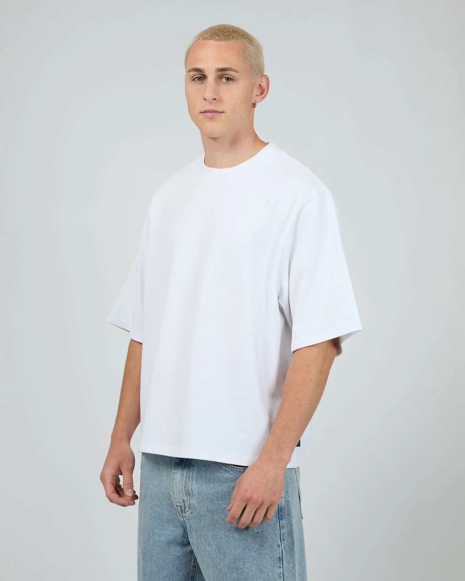 Crop Tee White sold by edge clothing product image thumbnail 4
