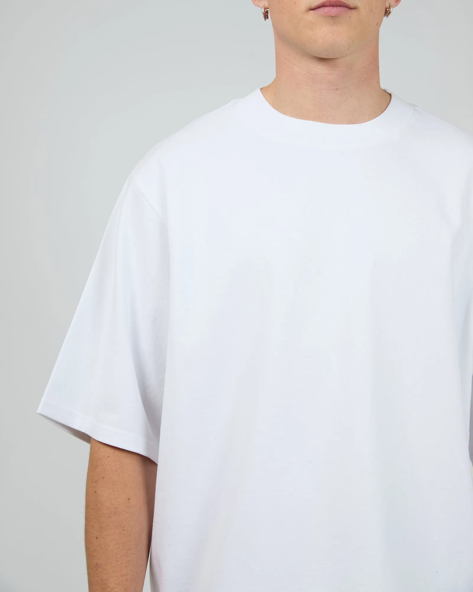 Crop Tee White sold by edge clothing product image thumbnail 5