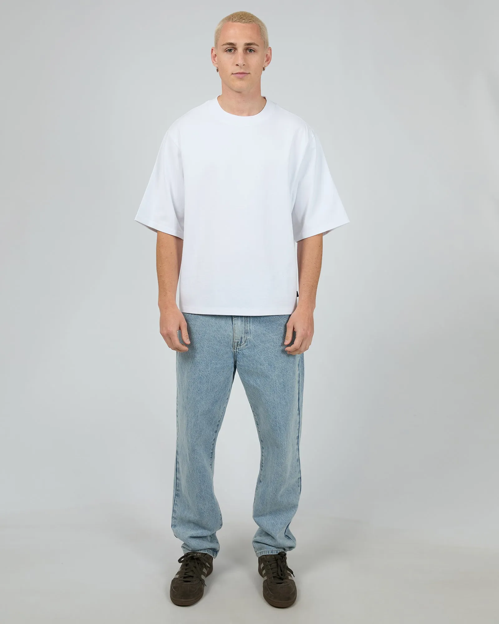 Crop Tee White sold by edge clothing product image thumbnail 2