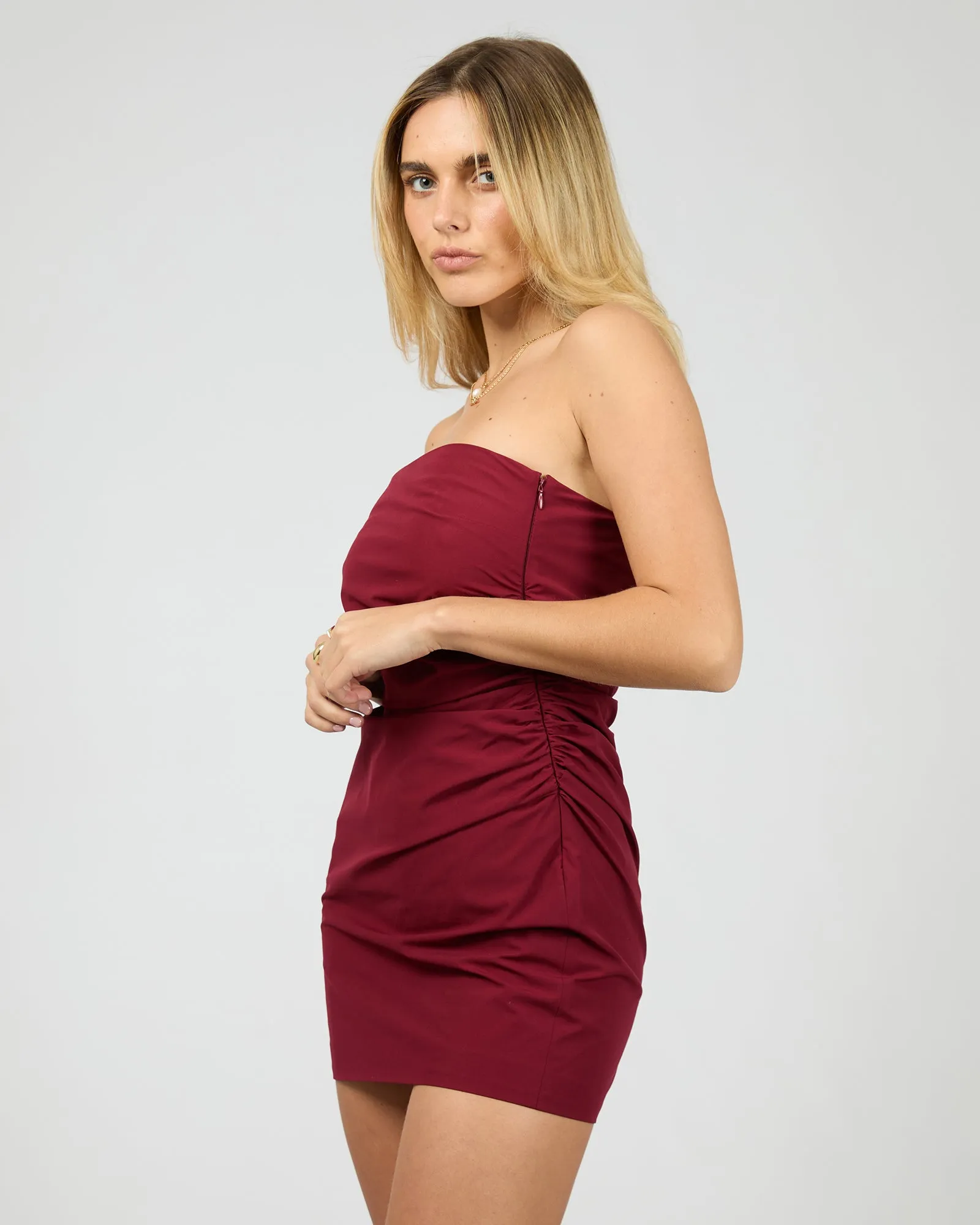 Bree Mini Dress Cherry sold by edge clothing product image thumbnail 4