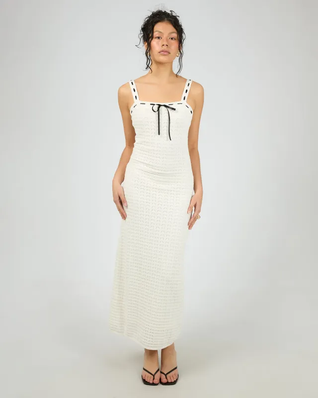 Adella Maxi Dress Vintage White sold by edge clothing