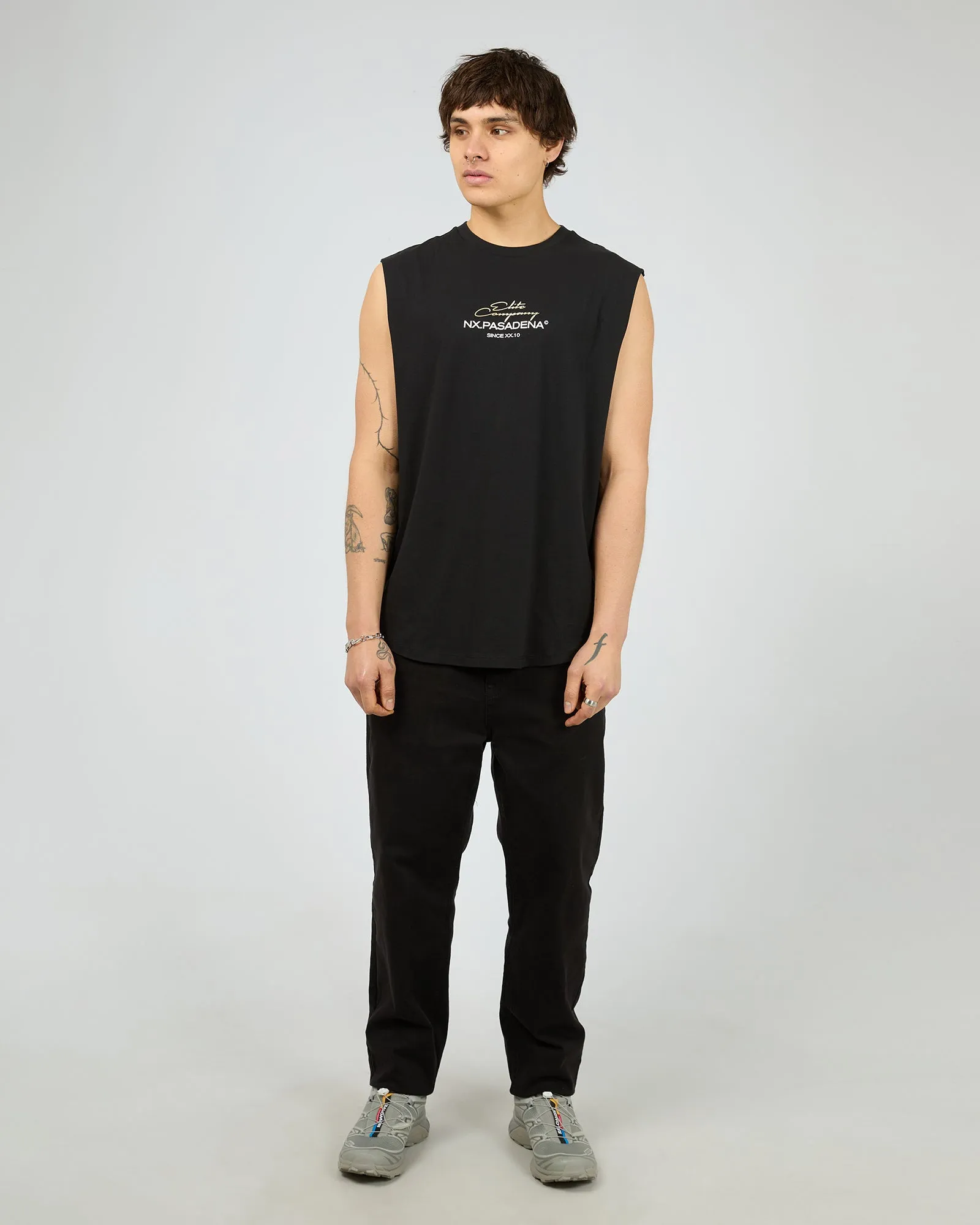 Foreign Scoop Muscle Black sold by edge clothing product image thumbnail 2