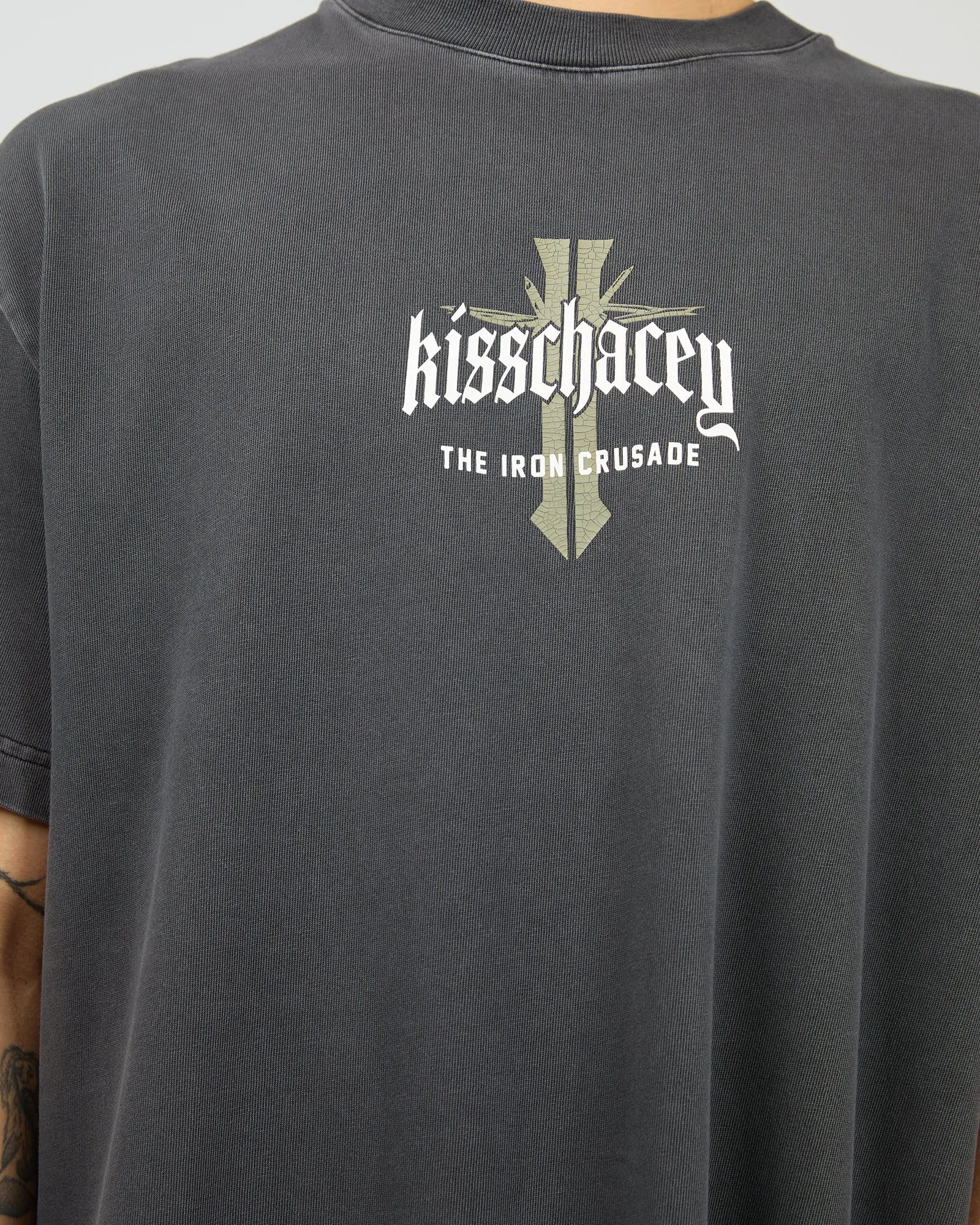 Crusade Street Tee Black sold by edge clothing product image thumbnail 4