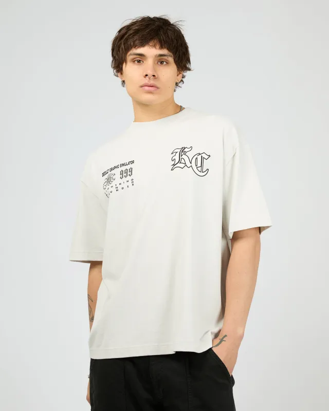 Movement Street Tee Glacier Grey sold by edge clothing