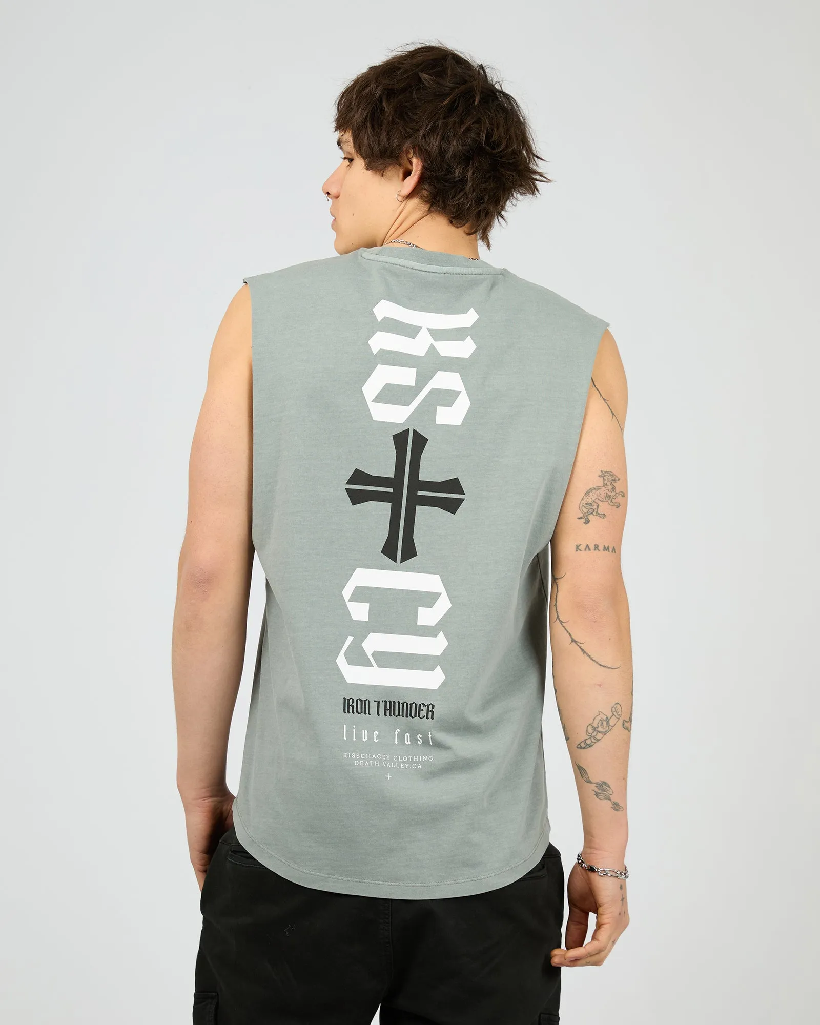 Rev Dual Curved Muscle Pigment Grey sold by edge clothing product image thumbnail 3