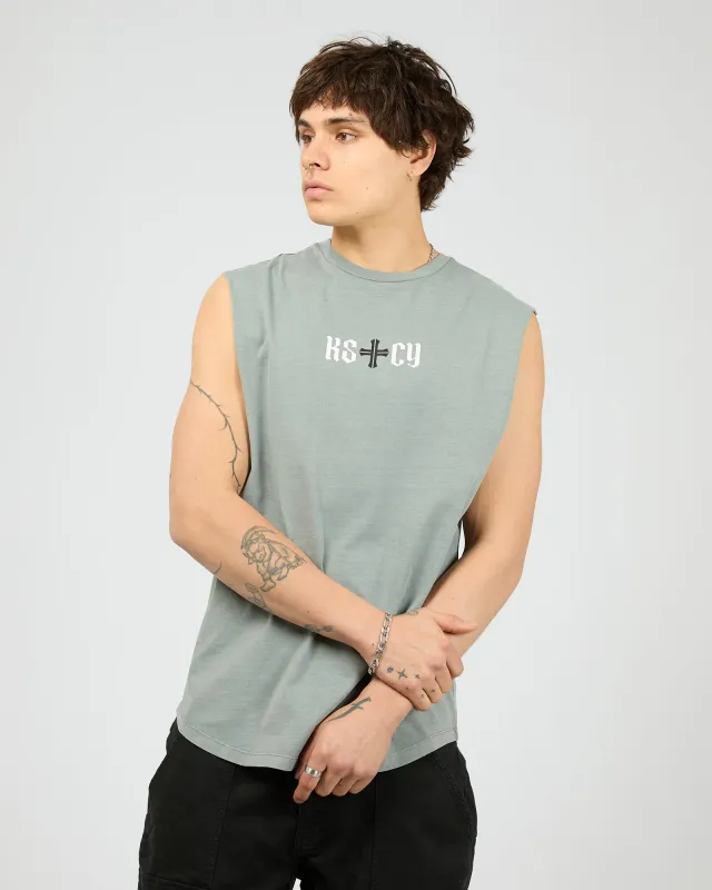 Rev Dual Curved Muscle Pigment Grey sold by edge clothing