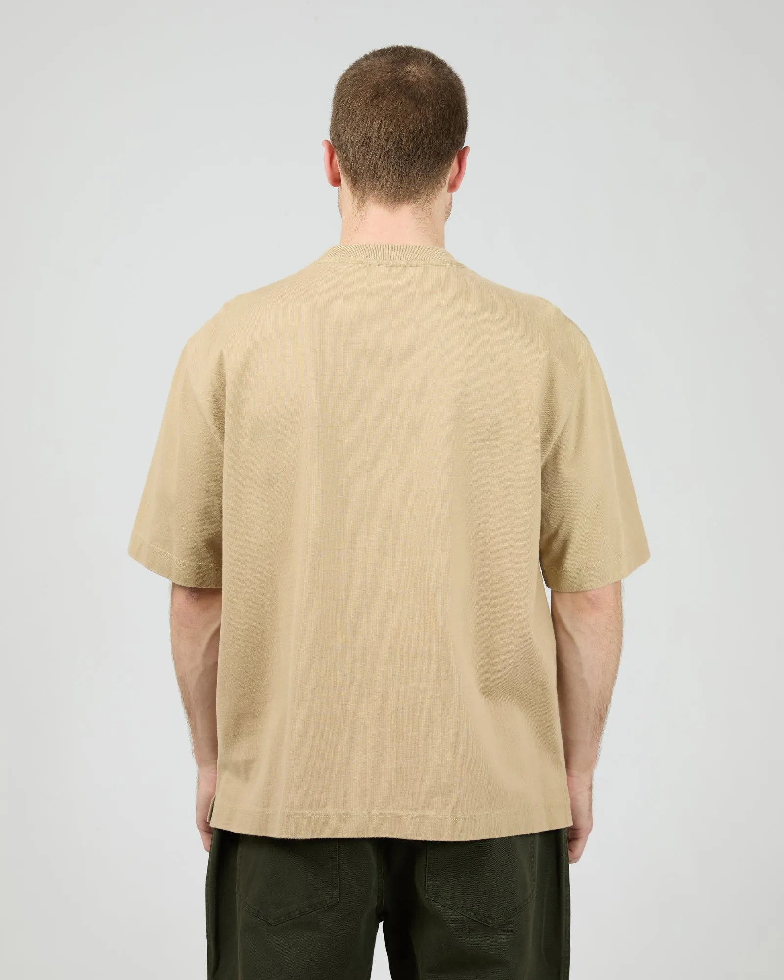 Twitch Stack Baggy Tee Khaki sold by edge clothing product image thumbnail 3