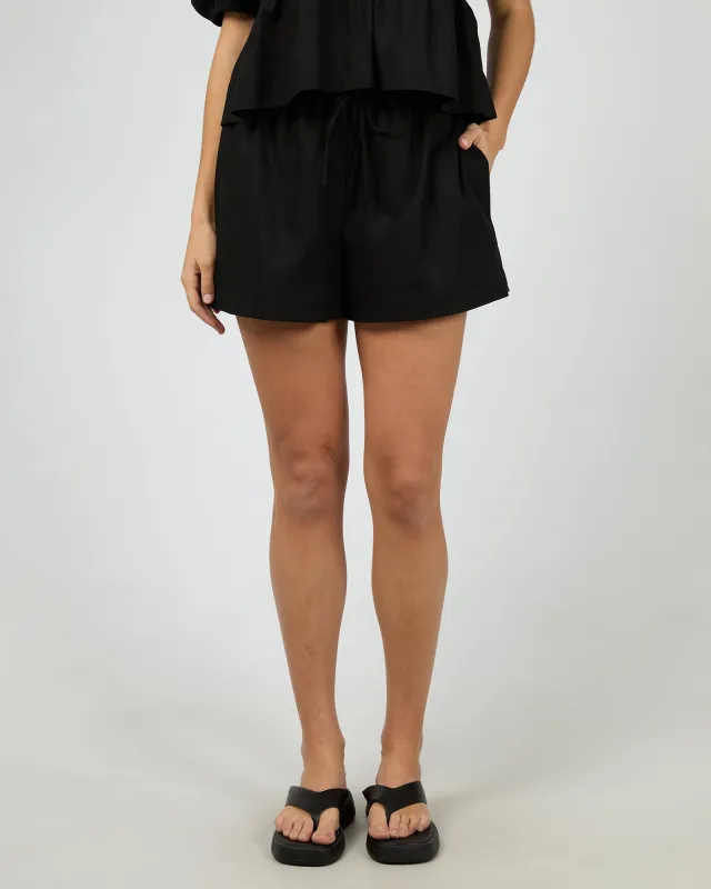 Aftersun Elastic Short Black sold by edge clothing