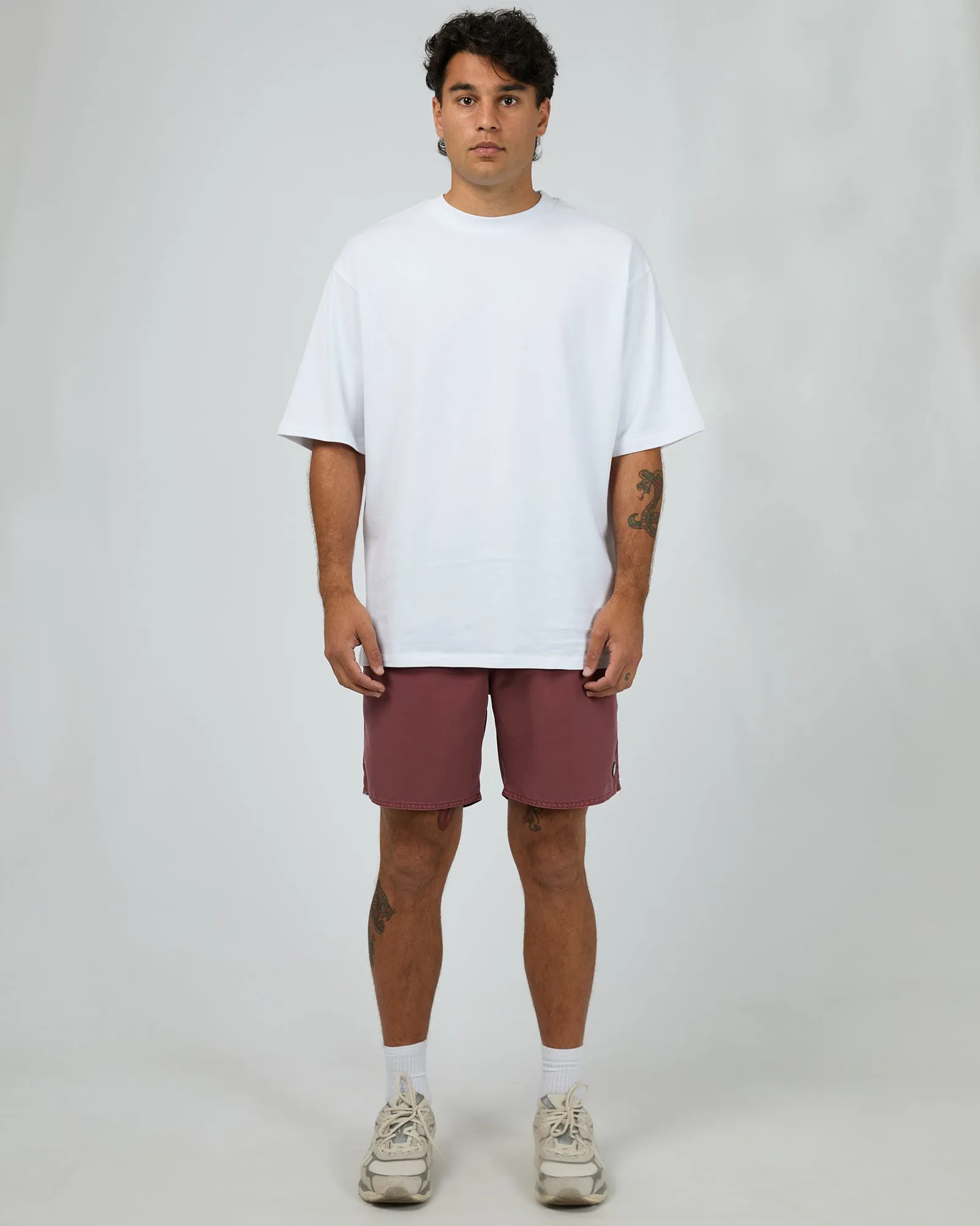 Illusion Short Burgandy sold by edge clothing product image thumbnail 2