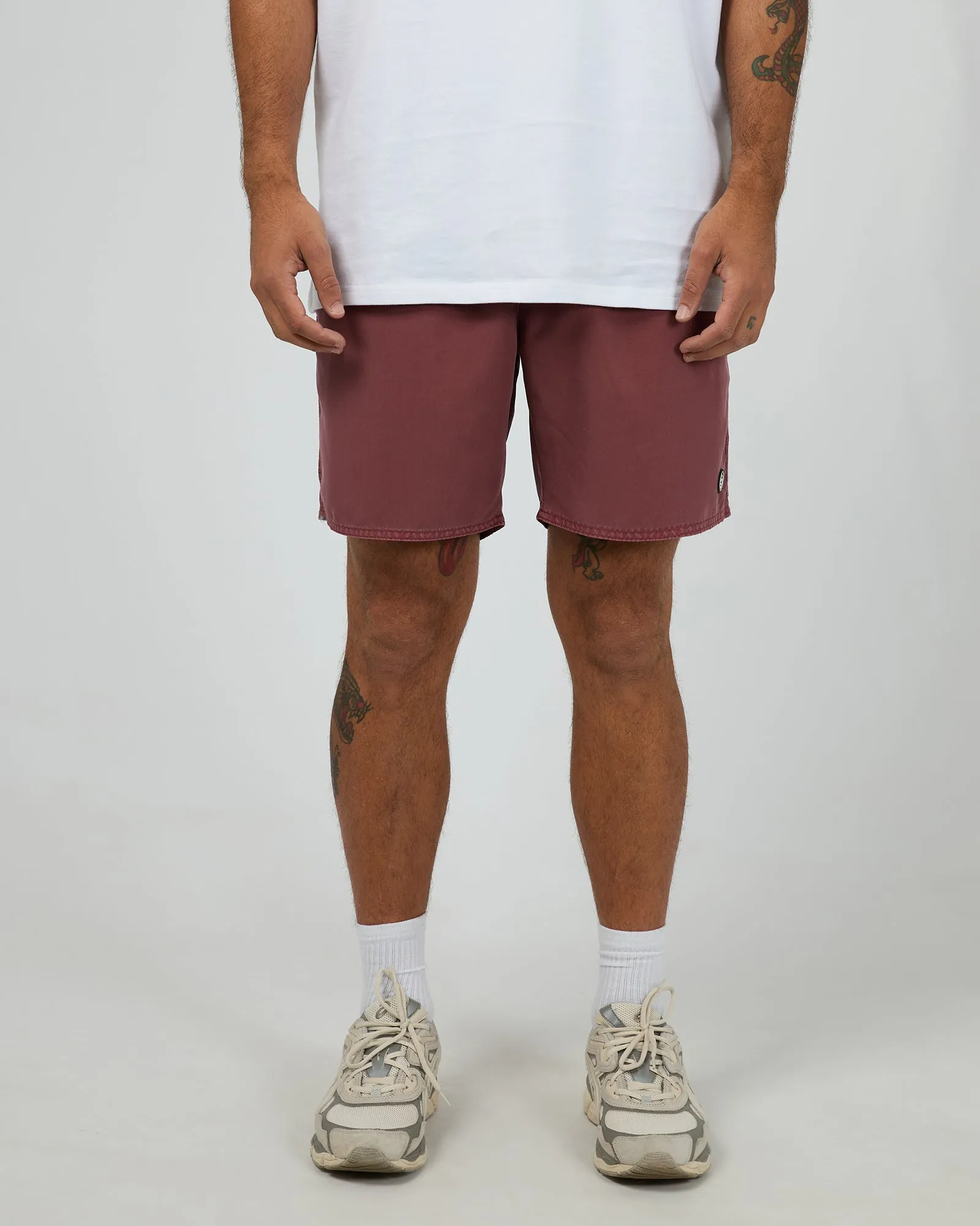Illusion Short Burgandy sold by edge clothing