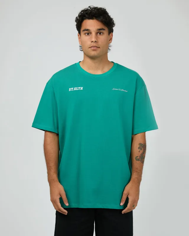 Game Day Tee Green sold by edge clothing