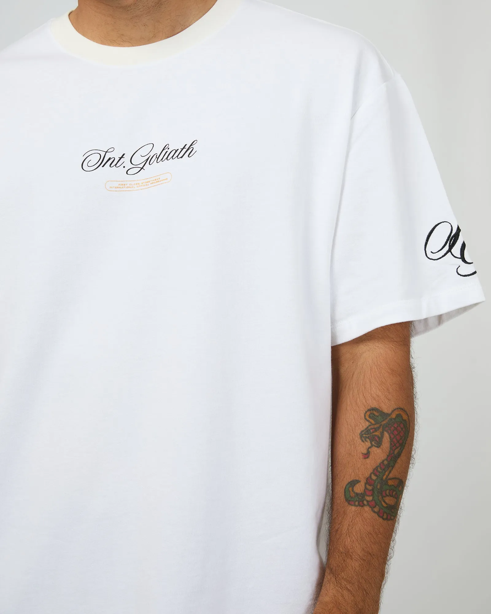Prestige Tee White sold by edge clothing product image thumbnail 4
