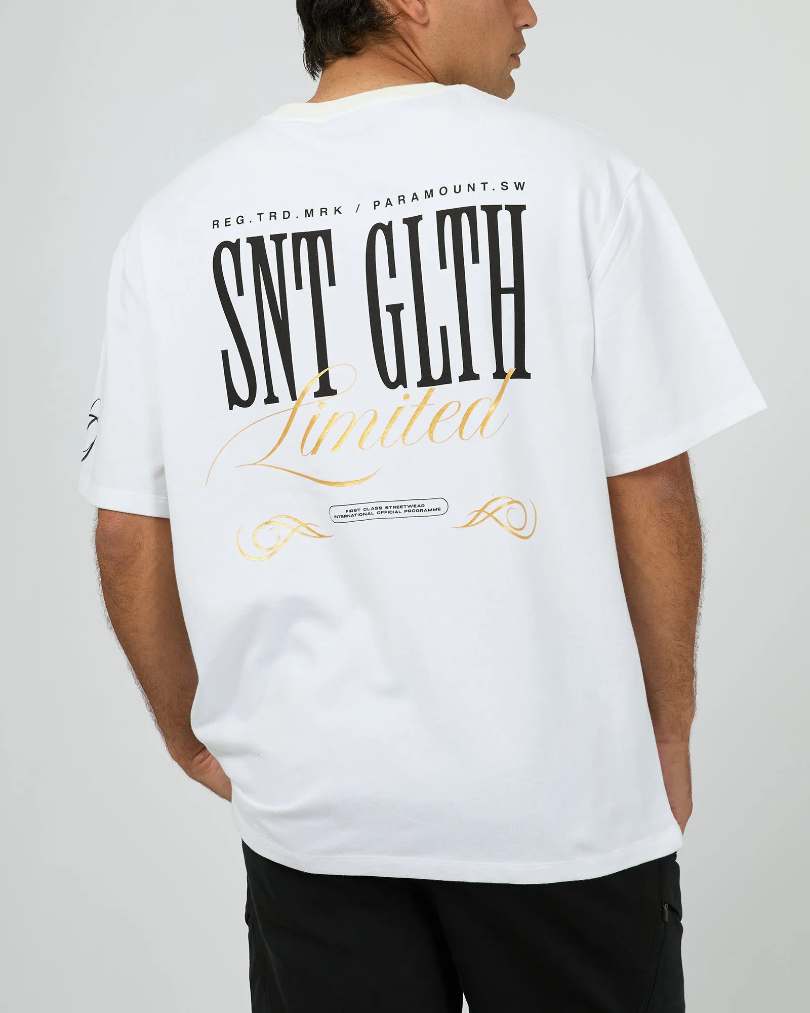 Prestige Tee White sold by edge clothing product image thumbnail 3