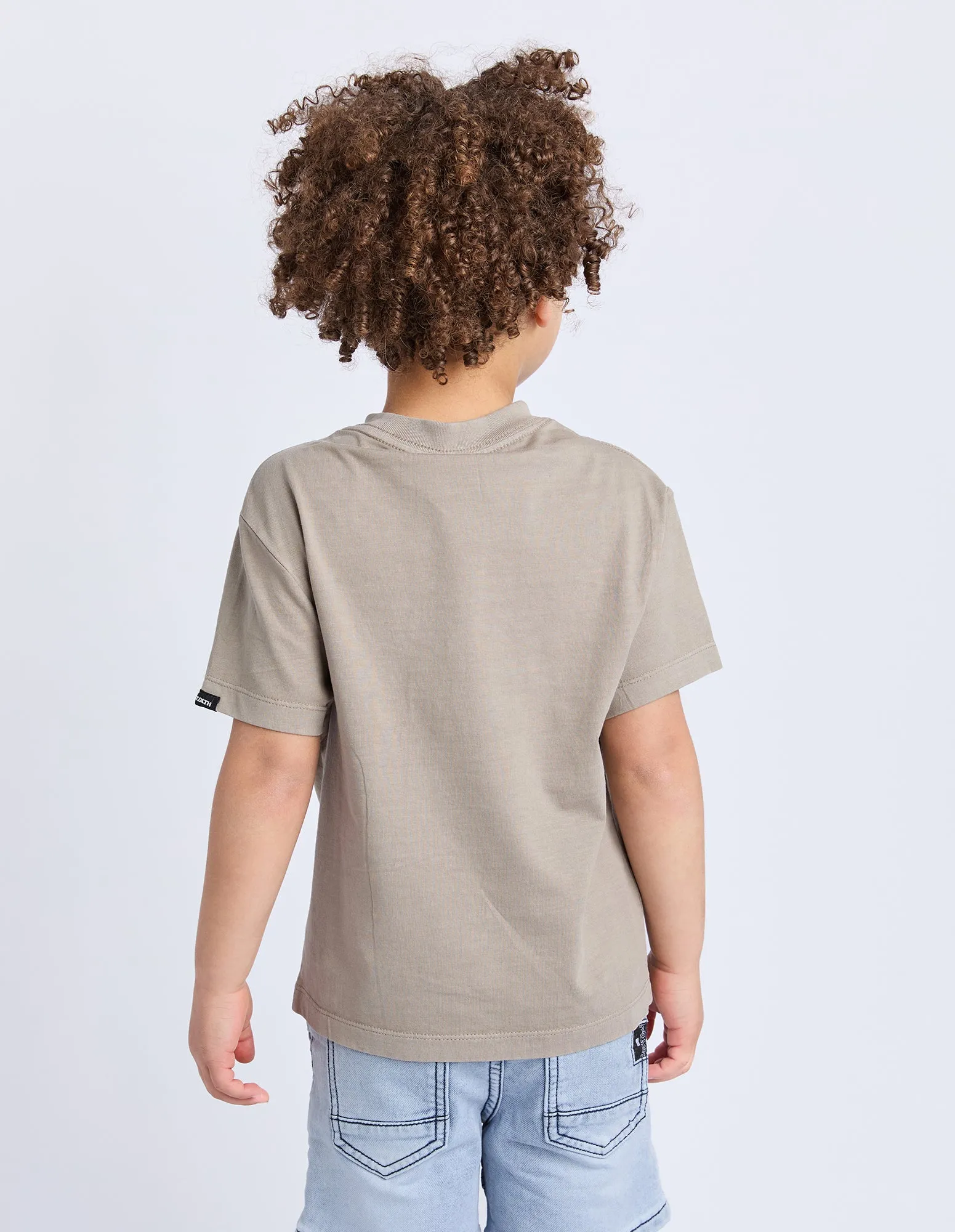 Kids Streets Tee Tan sold by edge clothing product image thumbnail 3