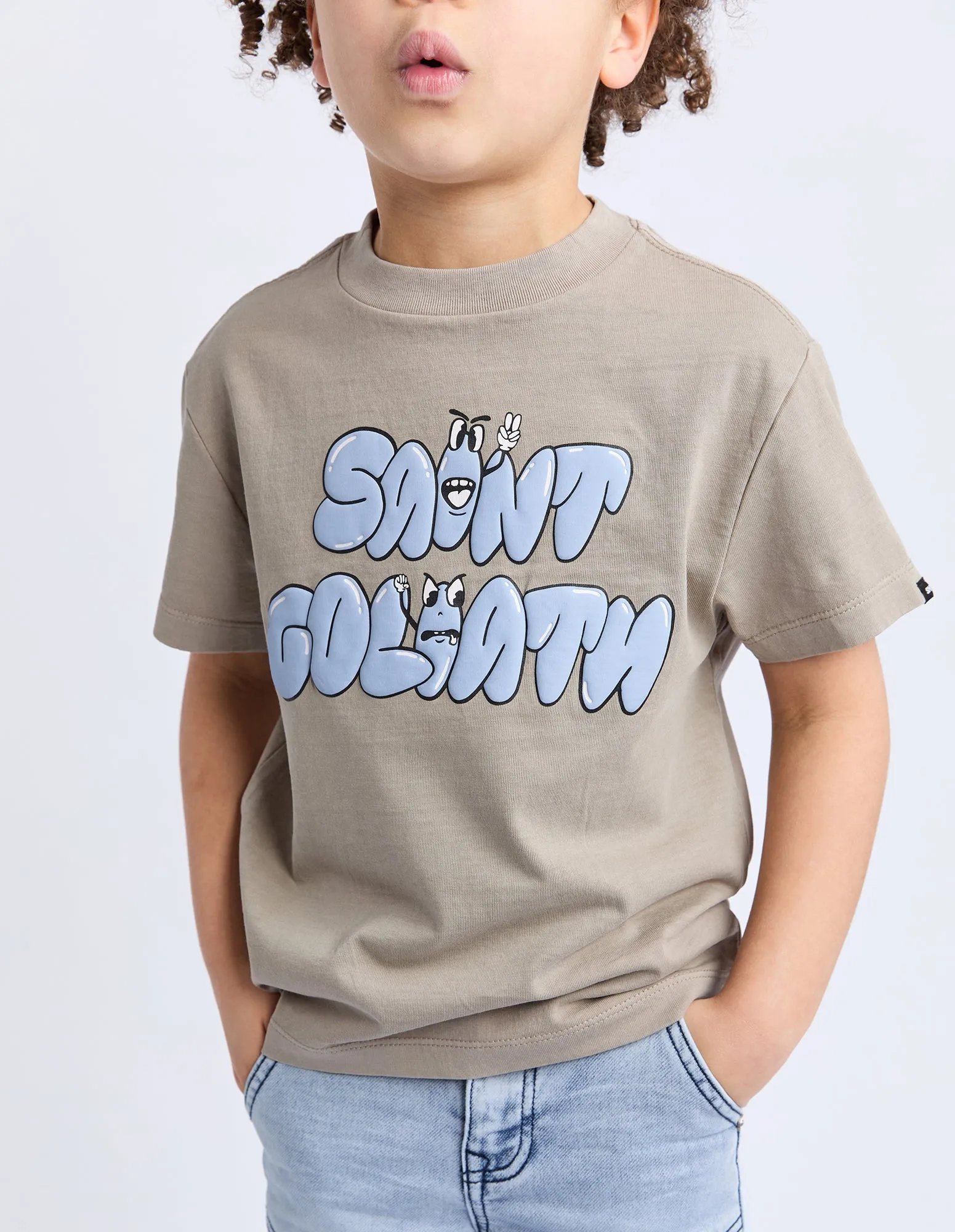 Kids Streets Tee Tan sold by edge clothing product image thumbnail 4