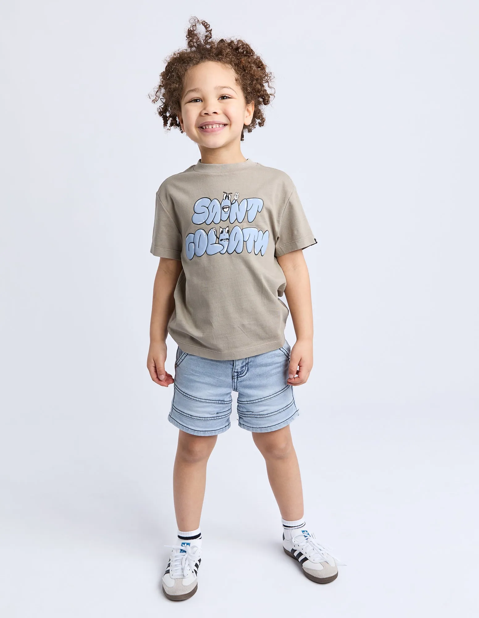 Kids Streets Tee Tan sold by edge clothing product image thumbnail 2