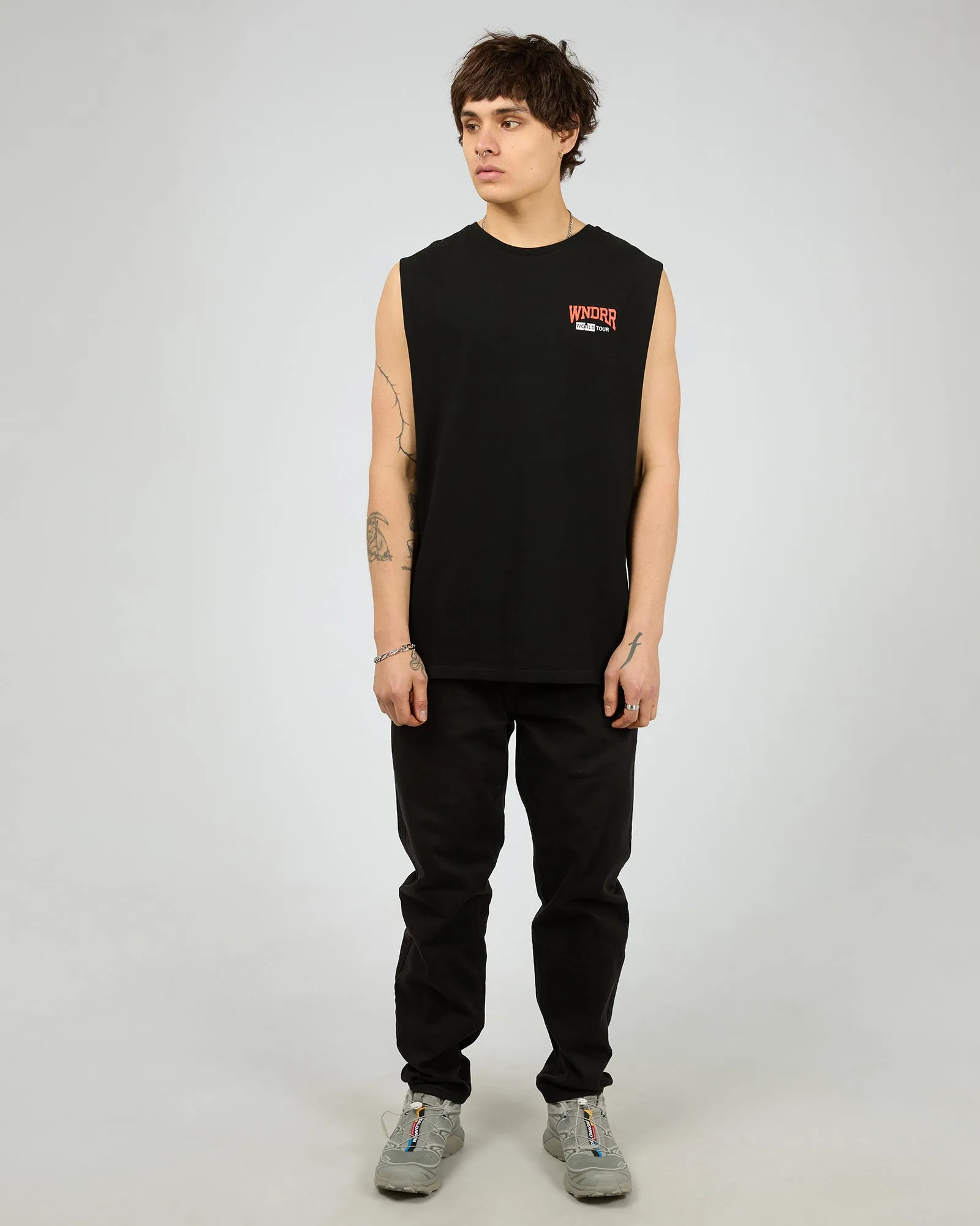 World Tour Muscle Black sold by edge clothing product image thumbnail 2