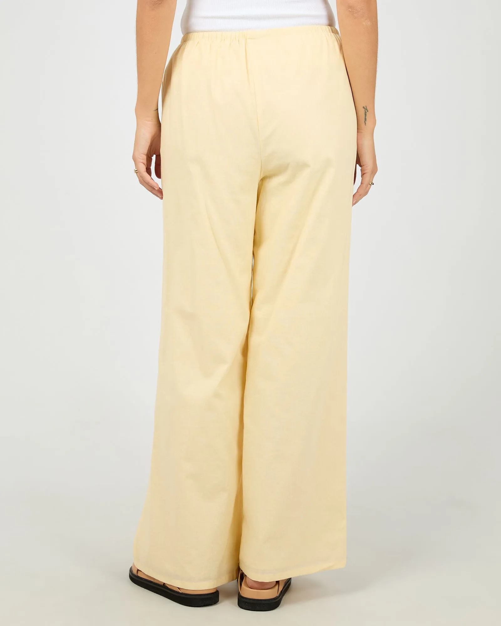 Alessa Drawstring Pant Yellow sold by edge clothing product image thumbnail 3