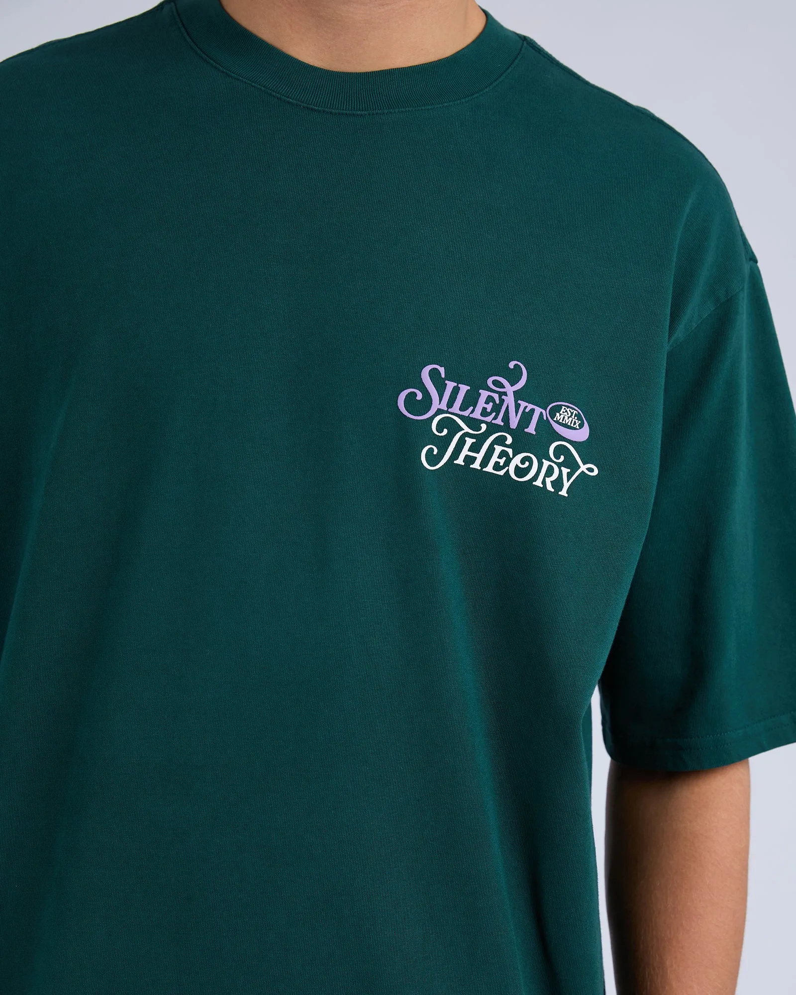 League Box Tee Pine sold by edge clothing product image thumbnail 5