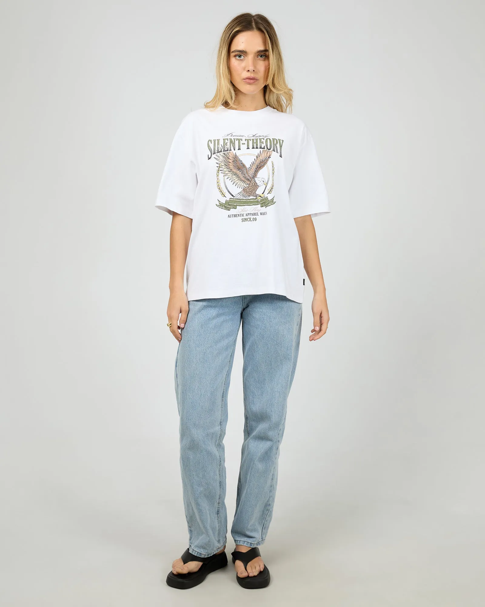 Airborne Tee White sold by edge clothing product image thumbnail 2