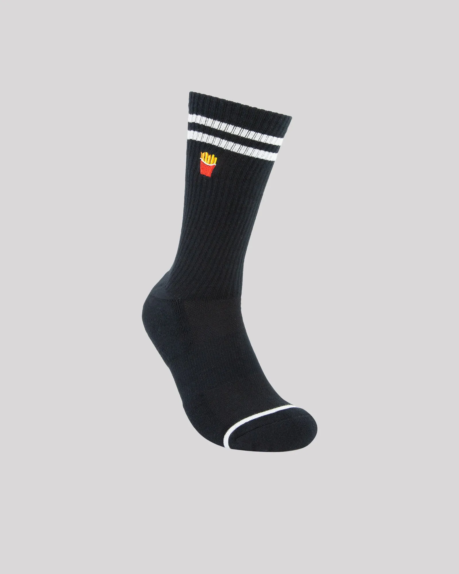 Fast Food Sneaker Sock 2 Pack Black White sold by edge clothing product image thumbnail 5
