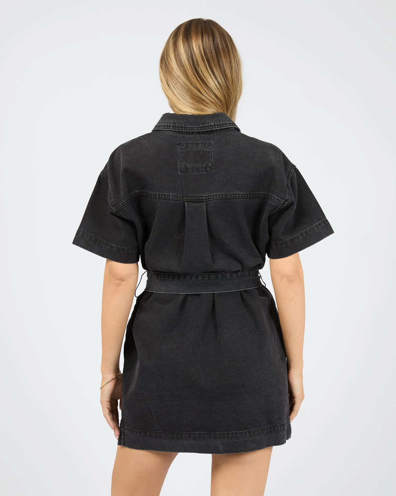 Sunny Denim Dress Washed Black sold by edge clothing product image thumbnail 3