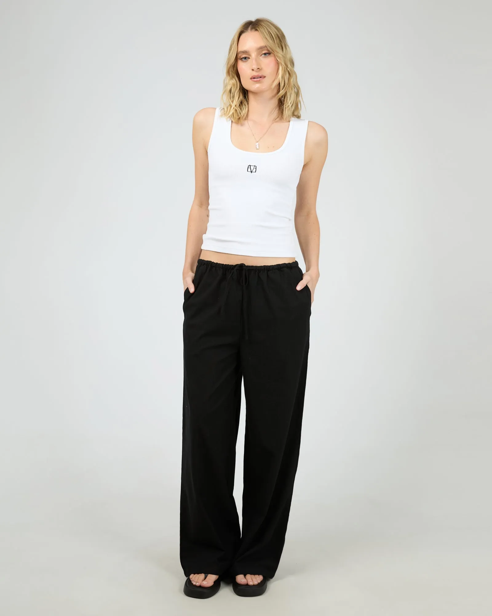 Aae Timeless Drawstring Pant Black sold by edge clothing product image thumbnail 2