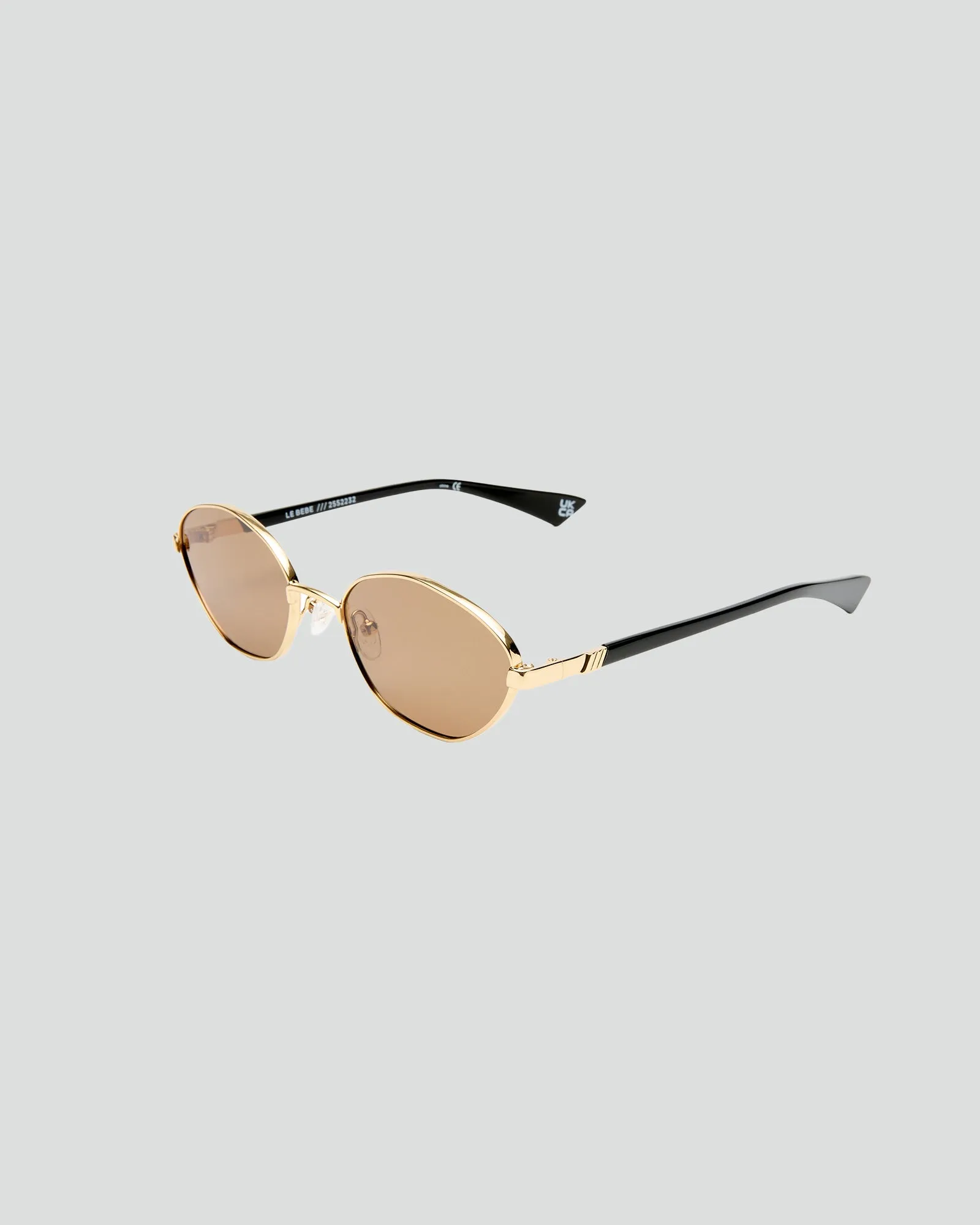 Le Bebe Gold/Brwn Mono Gold sold by edge clothing