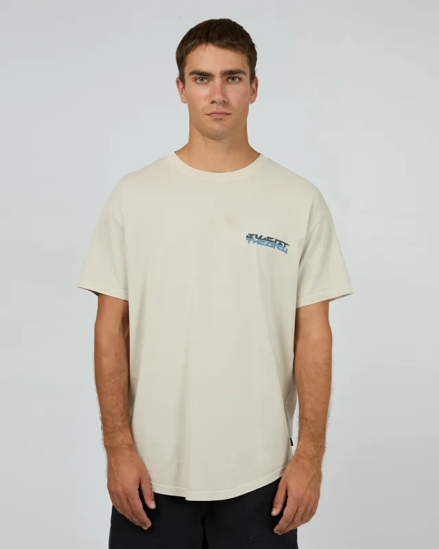 Rail Scoop Tee Grey sold by edge clothing