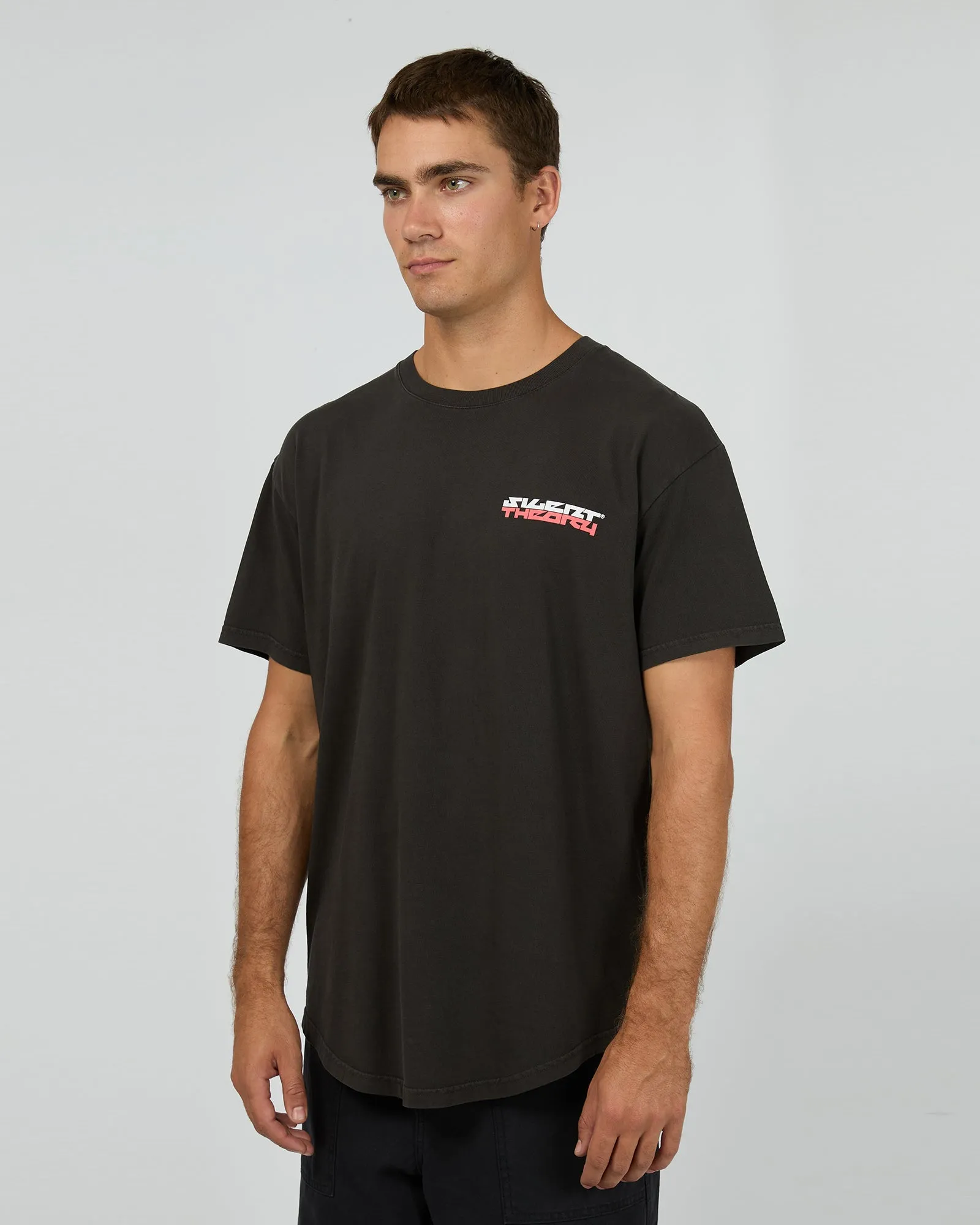 Rail Scoop Tee Charcoal sold by edge clothing product image thumbnail 4