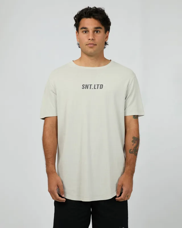 Vital Ext Scoop Tee Grey made by edge clothing
