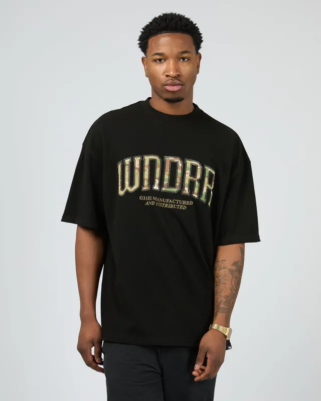 Protocol Heavy Weight Tee Black sold by edge clothing