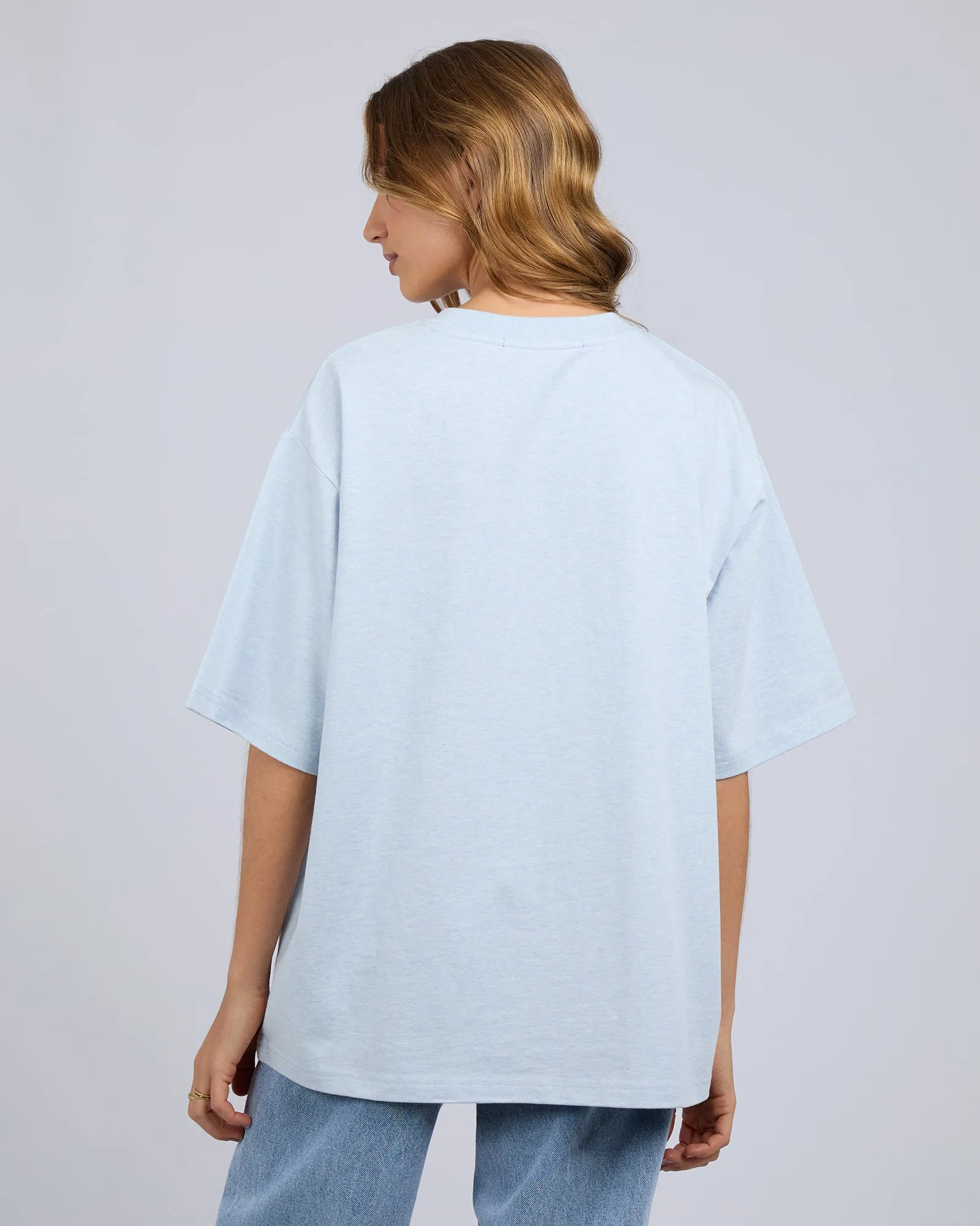 Silent Luxe Tee Blue sold by edge clothing product image thumbnail 3