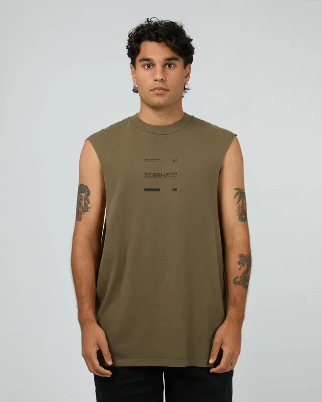 Code Muscle Khaki sold by edge clothing